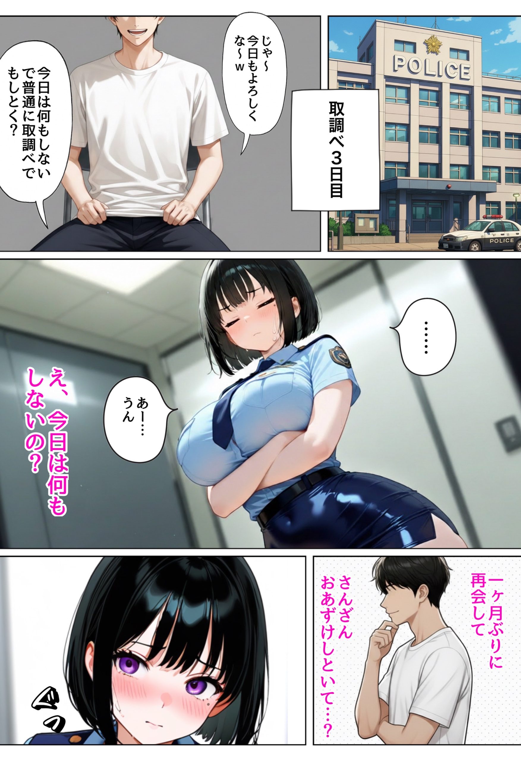 強気な裏アカ警察官を潮だくセックスでわからせたので再教育して完堕ちさせる話46