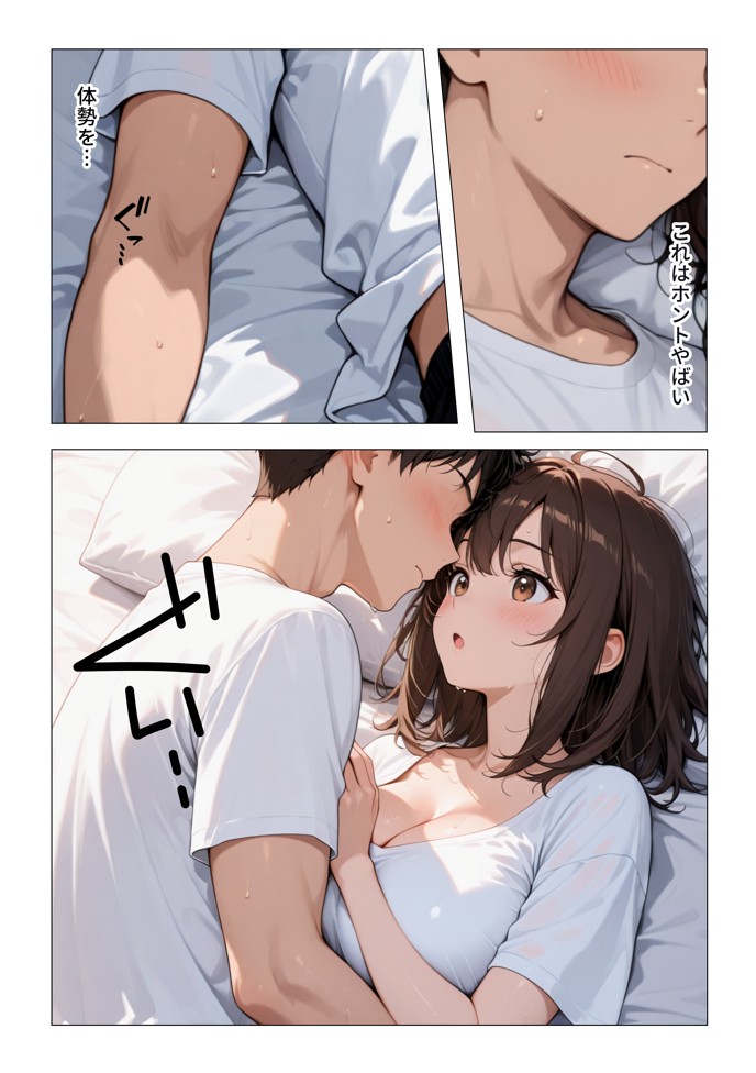 距離の近い幼馴染が 「泊まっていい？」って言ってきたので俺の理性がもたなかった話15
