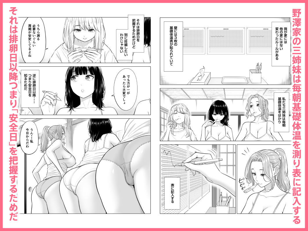 お義父さんの性欲処理は私たち三姉妹のもちまわりっ3