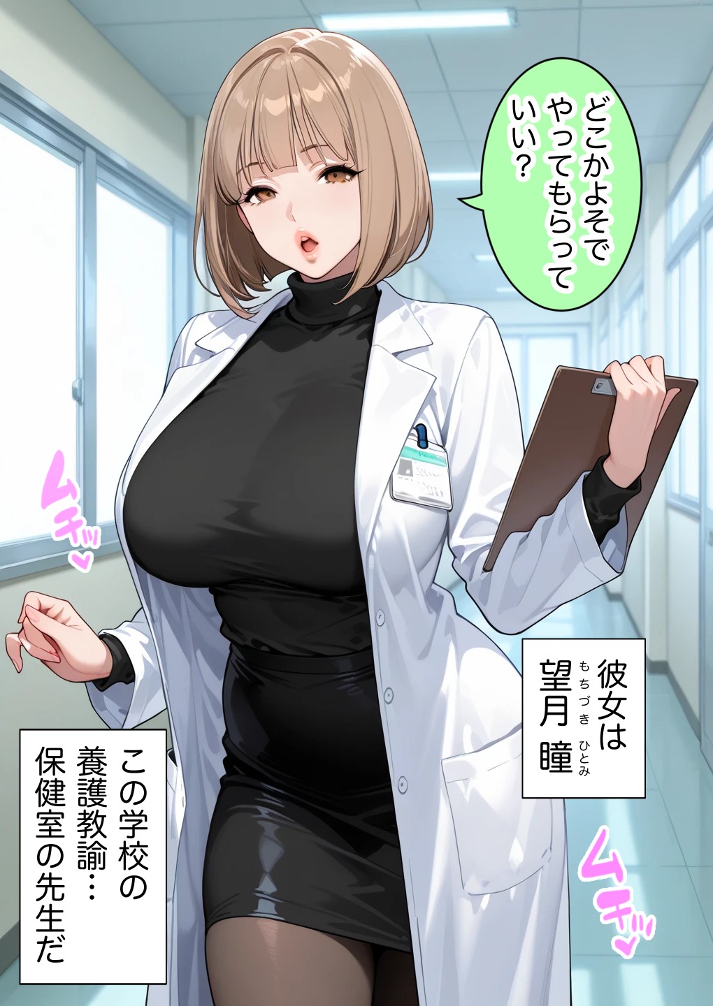 俺しか勃起できない世界 〜Mカップパワハラ女上司＆Lカップ保健教師生オナホ化〜27