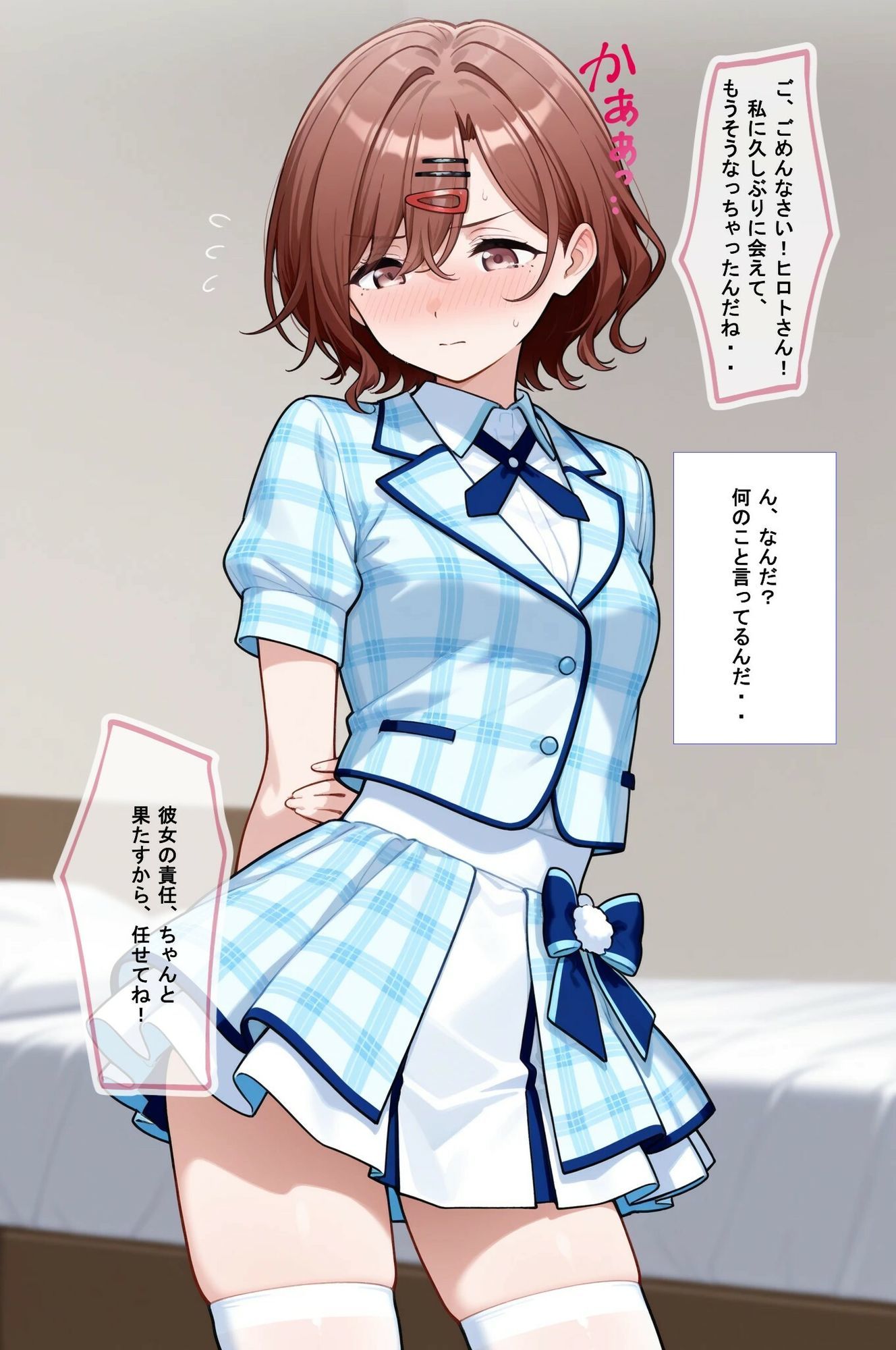 推しキャラ召喚した俺！ 甘々なエッチを堪能する 〜樋口 〇香〜ver4