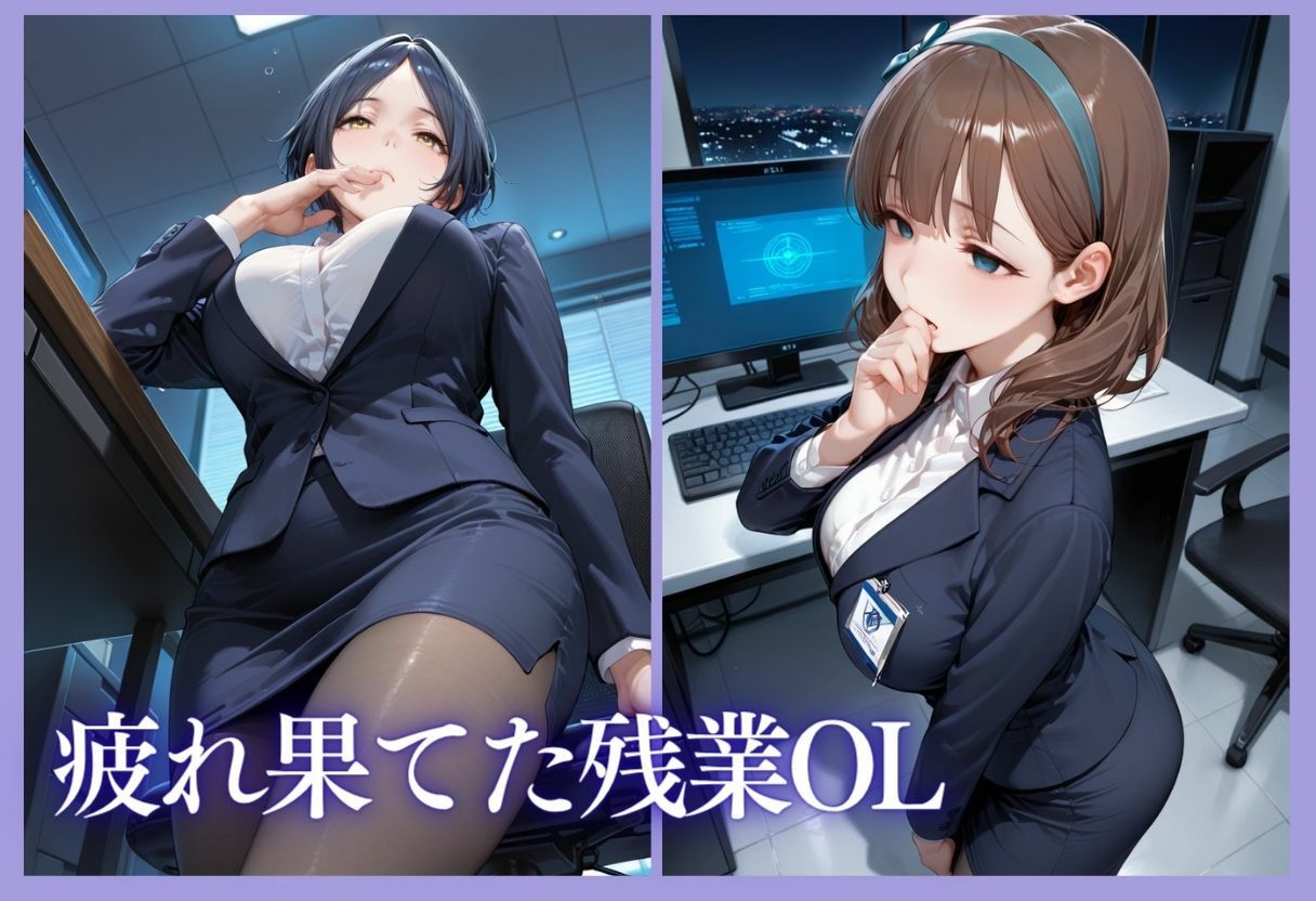 深夜残業OL 〜我慢の限界を迎えた同僚にオフィスで犯●れ、事後即2回戦中出しされるまでVol.45