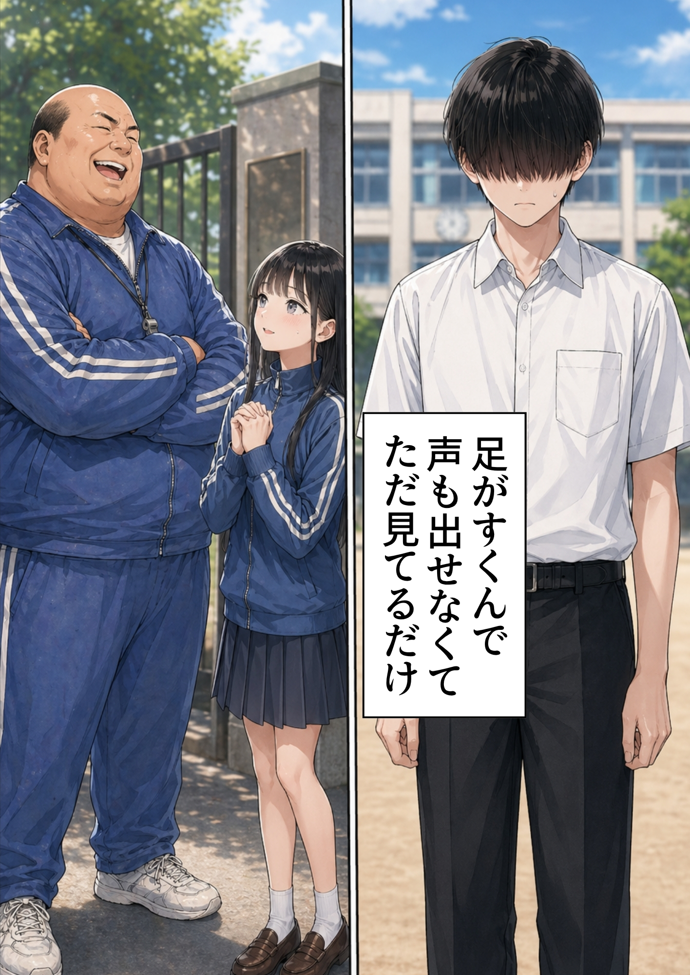 【昭和編】想いを寄せていたクラスメイトが中年メタボ教師（BMI40）と肉体関係だった件31