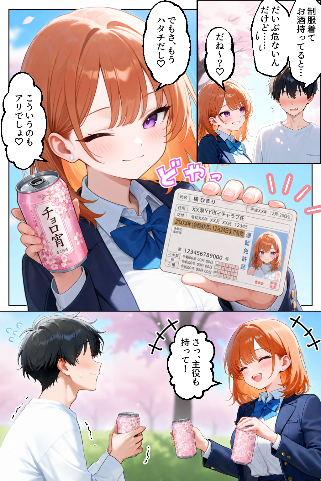 家出してきたクラスの人気ギャルが彼女になったら嫁になるまで何度も中出しHさせてくれた話46