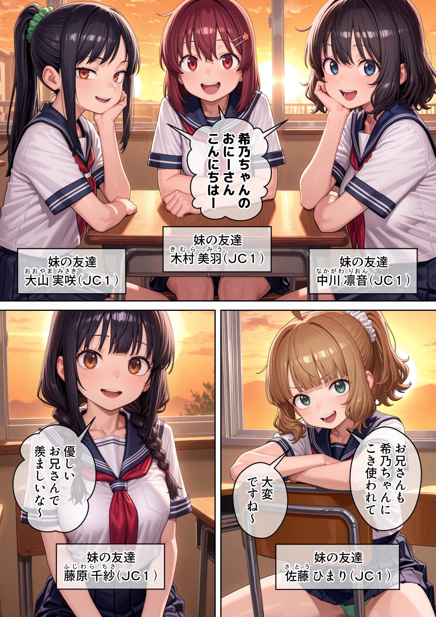 妹のクラスの身体検査に潜入してみた29