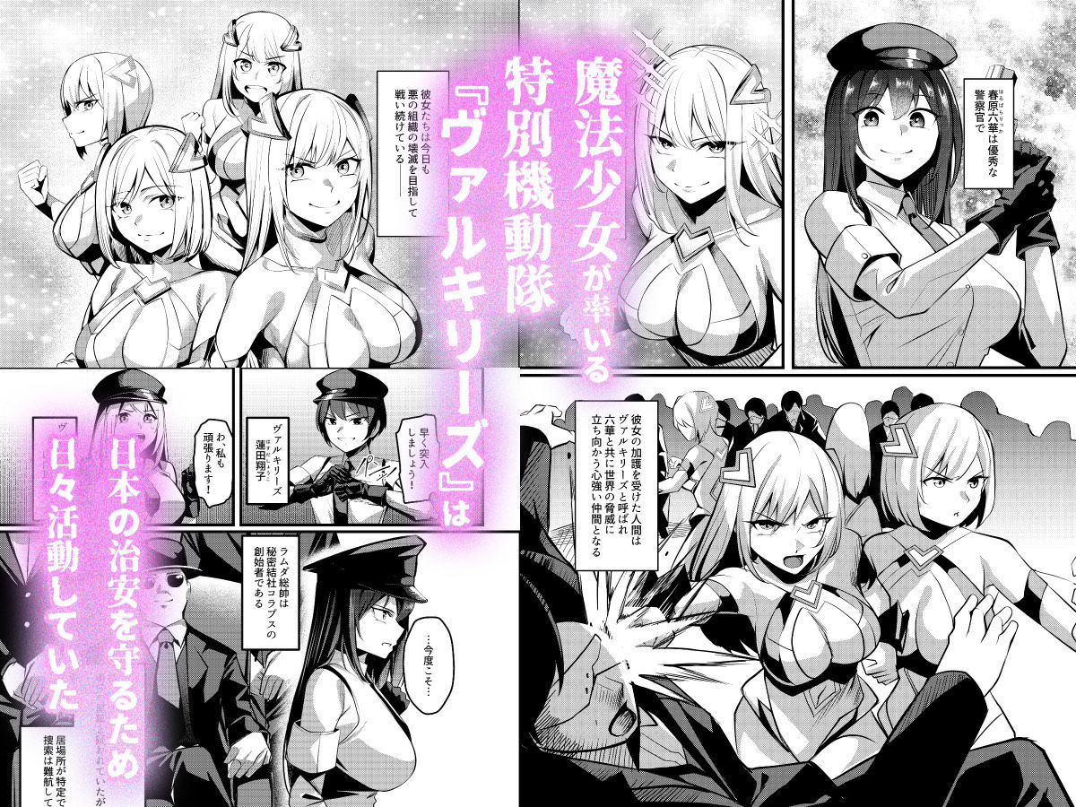 魔法少女セイントリリィ・戦乙女 〜敵組織に洗脳調教された魔法少女が性処理戦闘員に堕ちるまで〜2