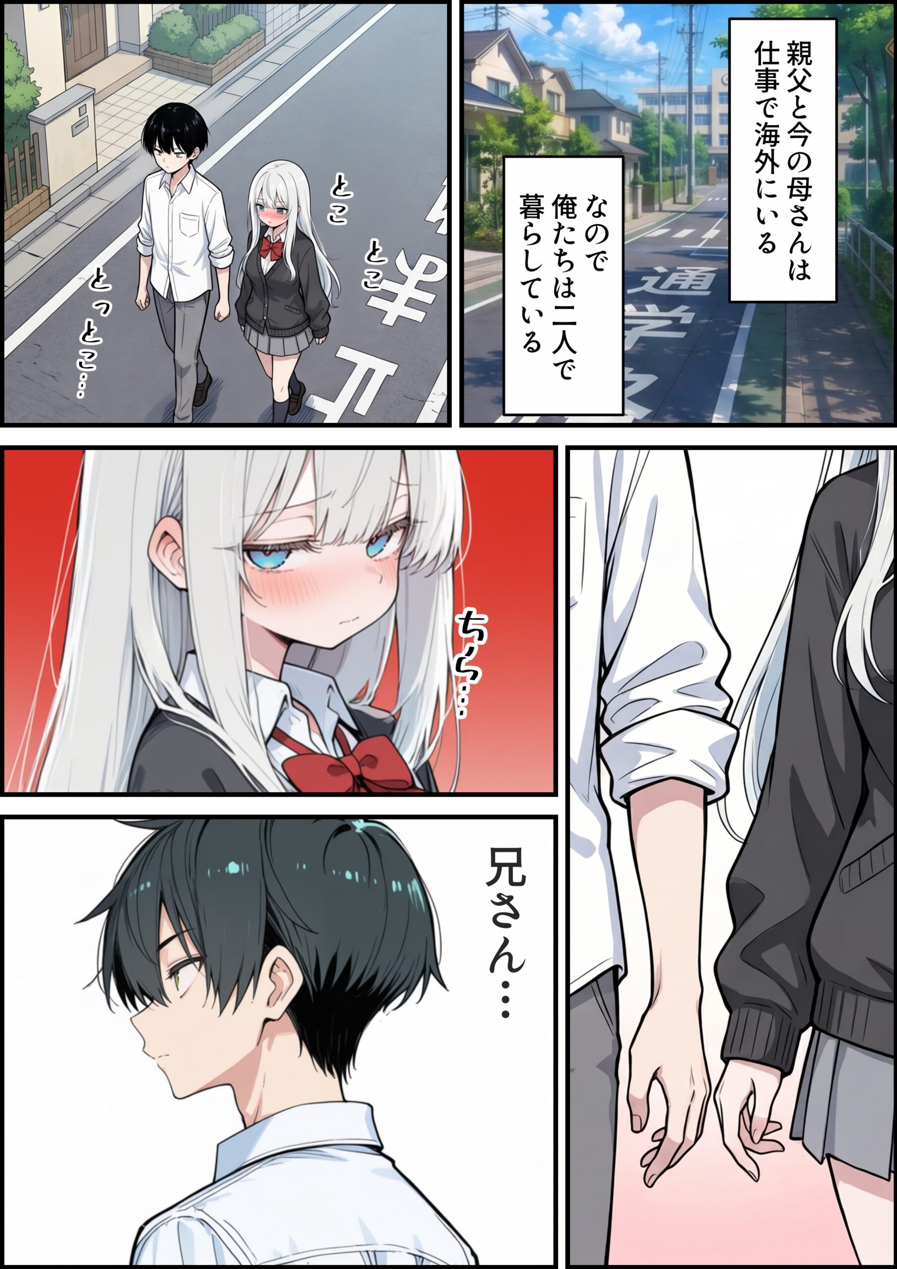 ブラコン義妹と義妹のギャル友達に搾られいちゃラブSEXする話12