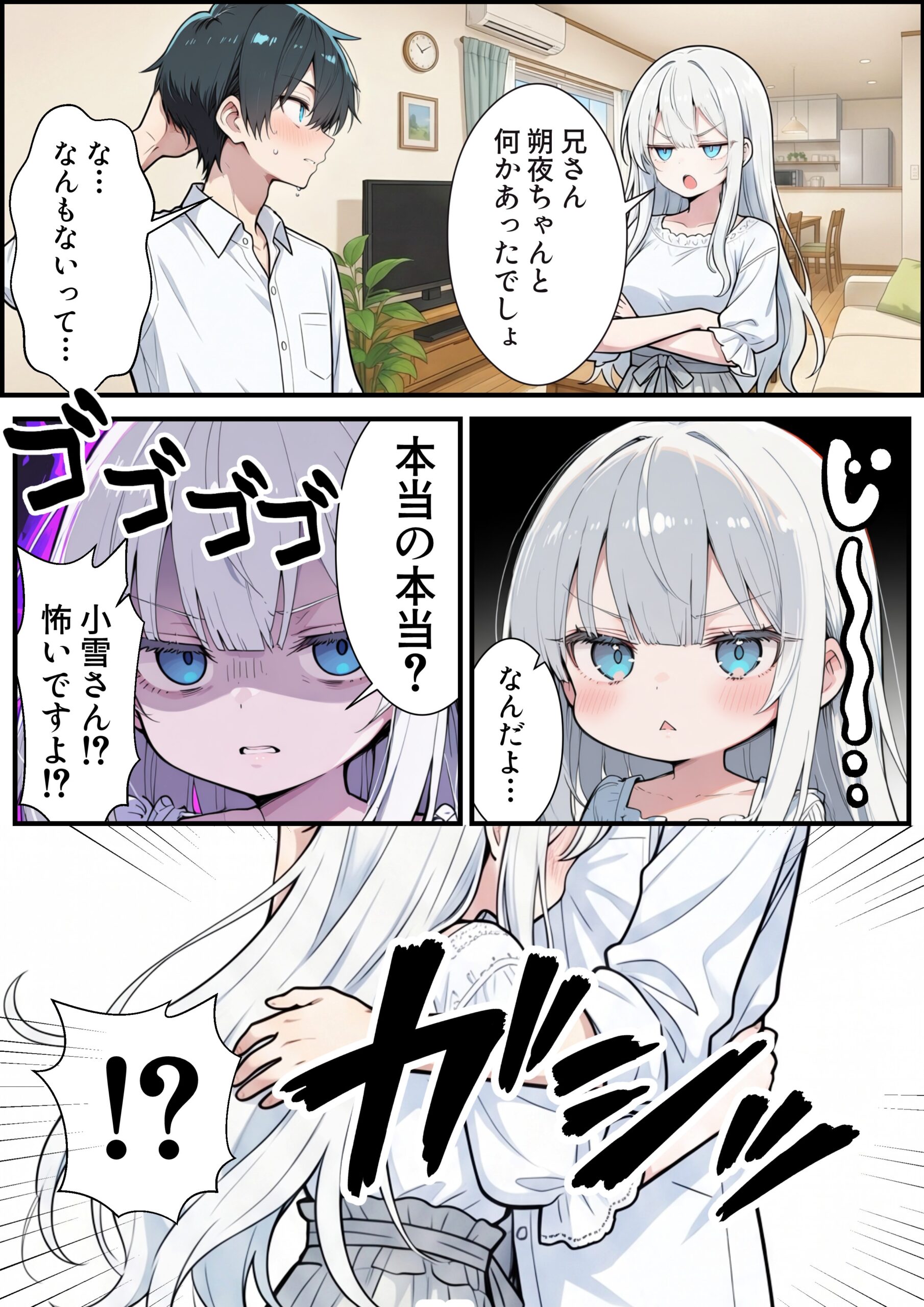ブラコン義妹と義妹のギャル友達に搾られいちゃラブSEXする話41