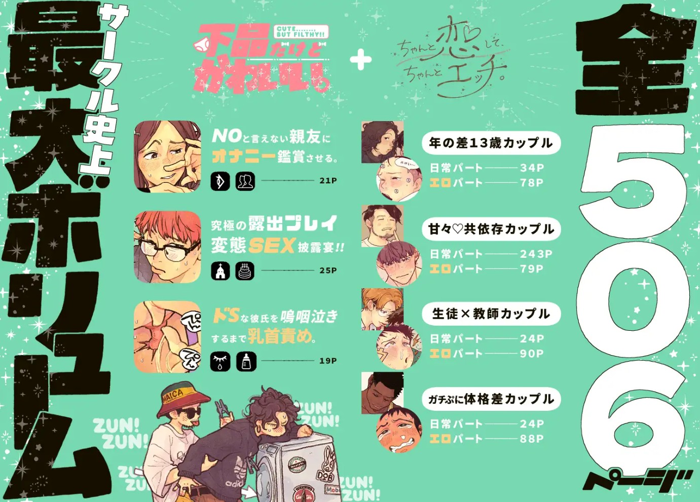 下品だけどかわいい。10