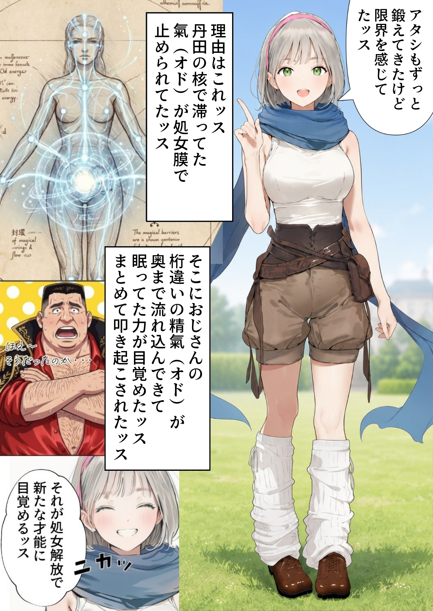 【銀髪の賞金稼ぎ編】追放された種付けおじさん、辺境でハーレム悪徳領主になる第2巻117