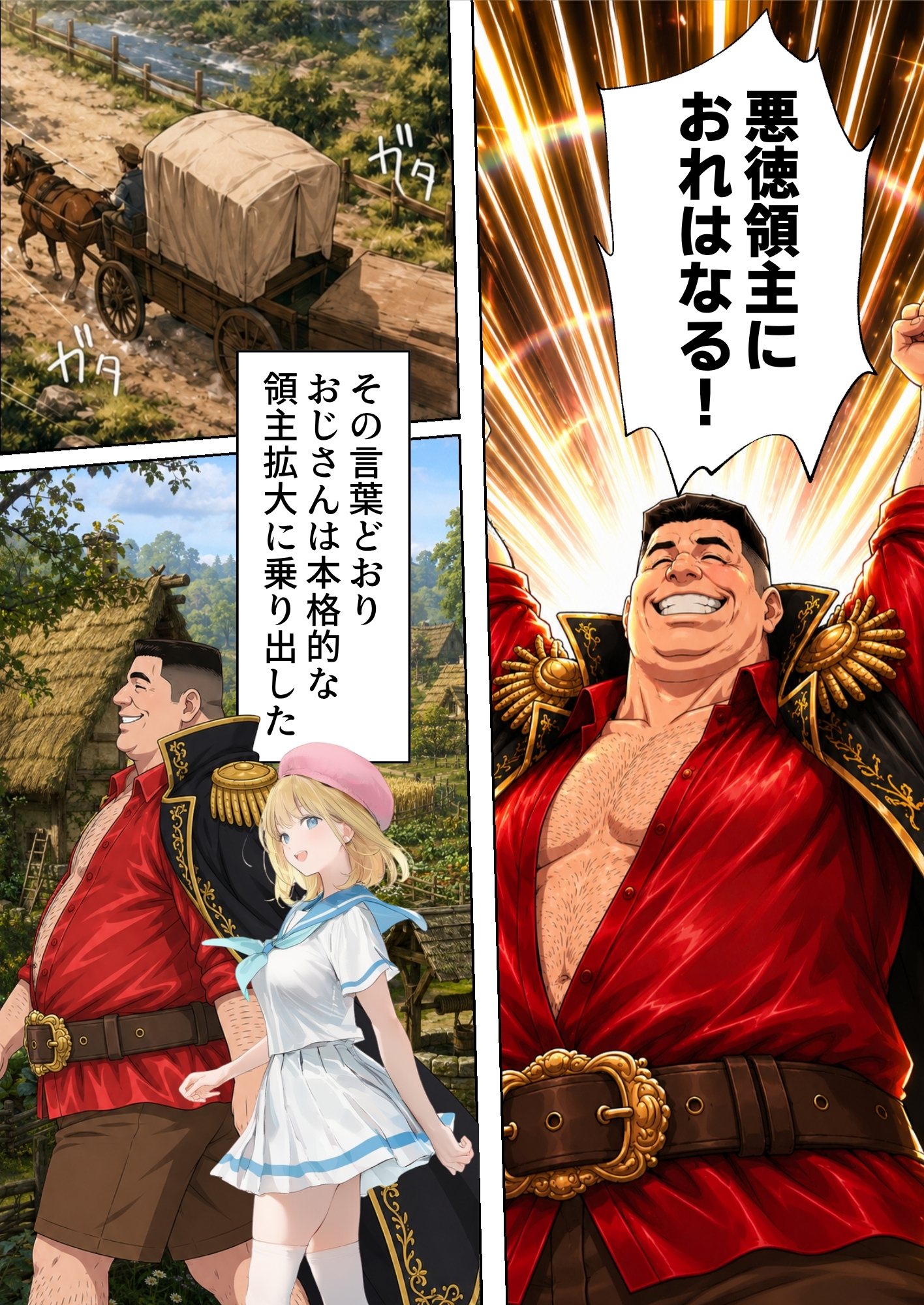 【銀髪の賞金稼ぎ編】追放された種付けおじさん、辺境でハーレム悪徳領主になる第2巻18
