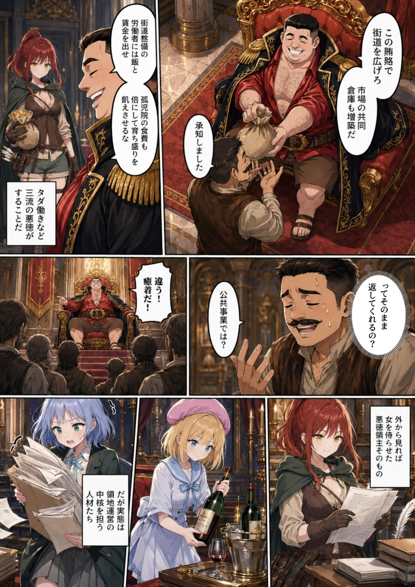 【銀髪の賞金稼ぎ編】追放された種付けおじさん、辺境でハーレム悪徳領主になる第2巻25