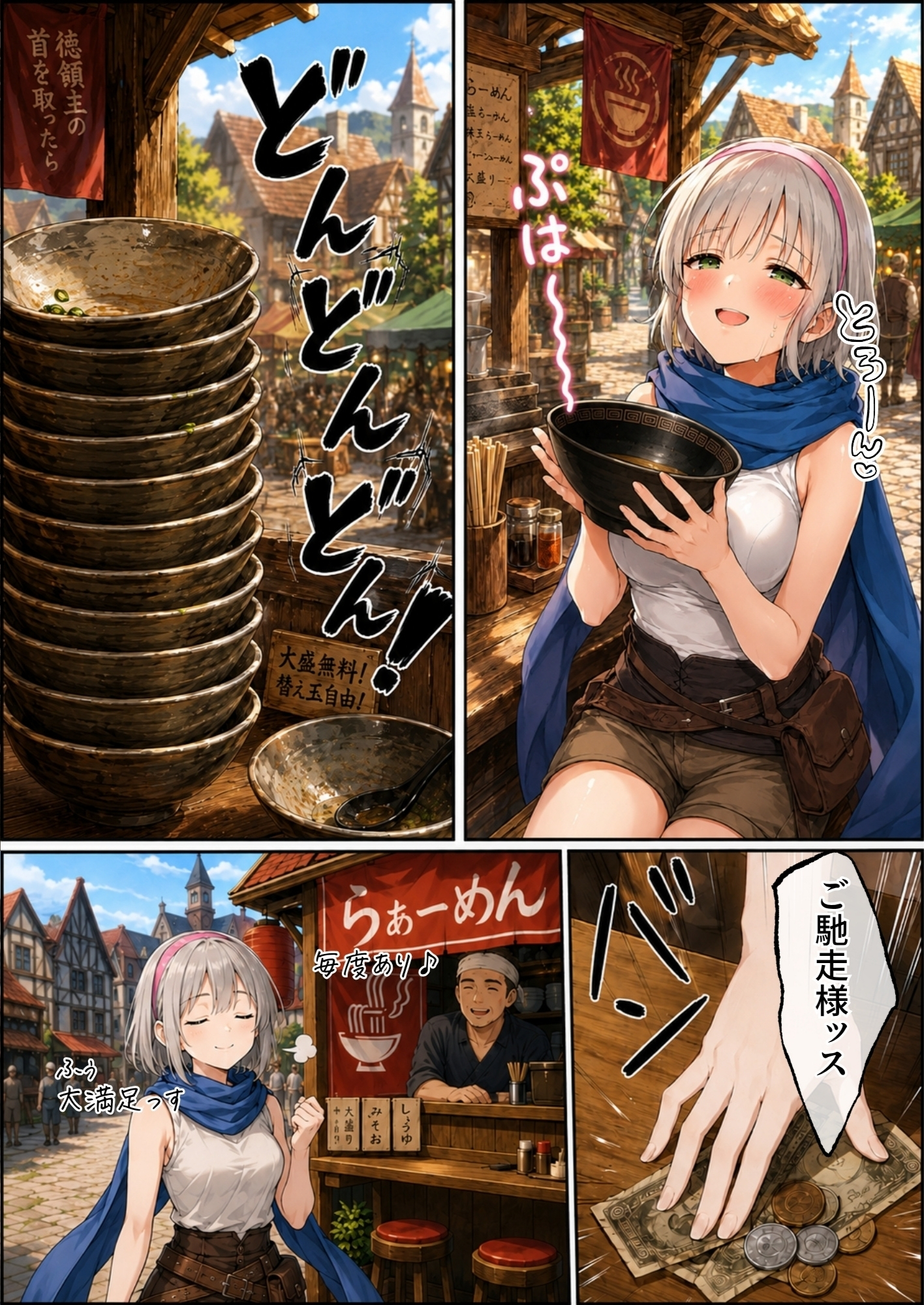 【銀髪の賞金稼ぎ編】追放された種付けおじさん、辺境でハーレム悪徳領主になる第2巻37