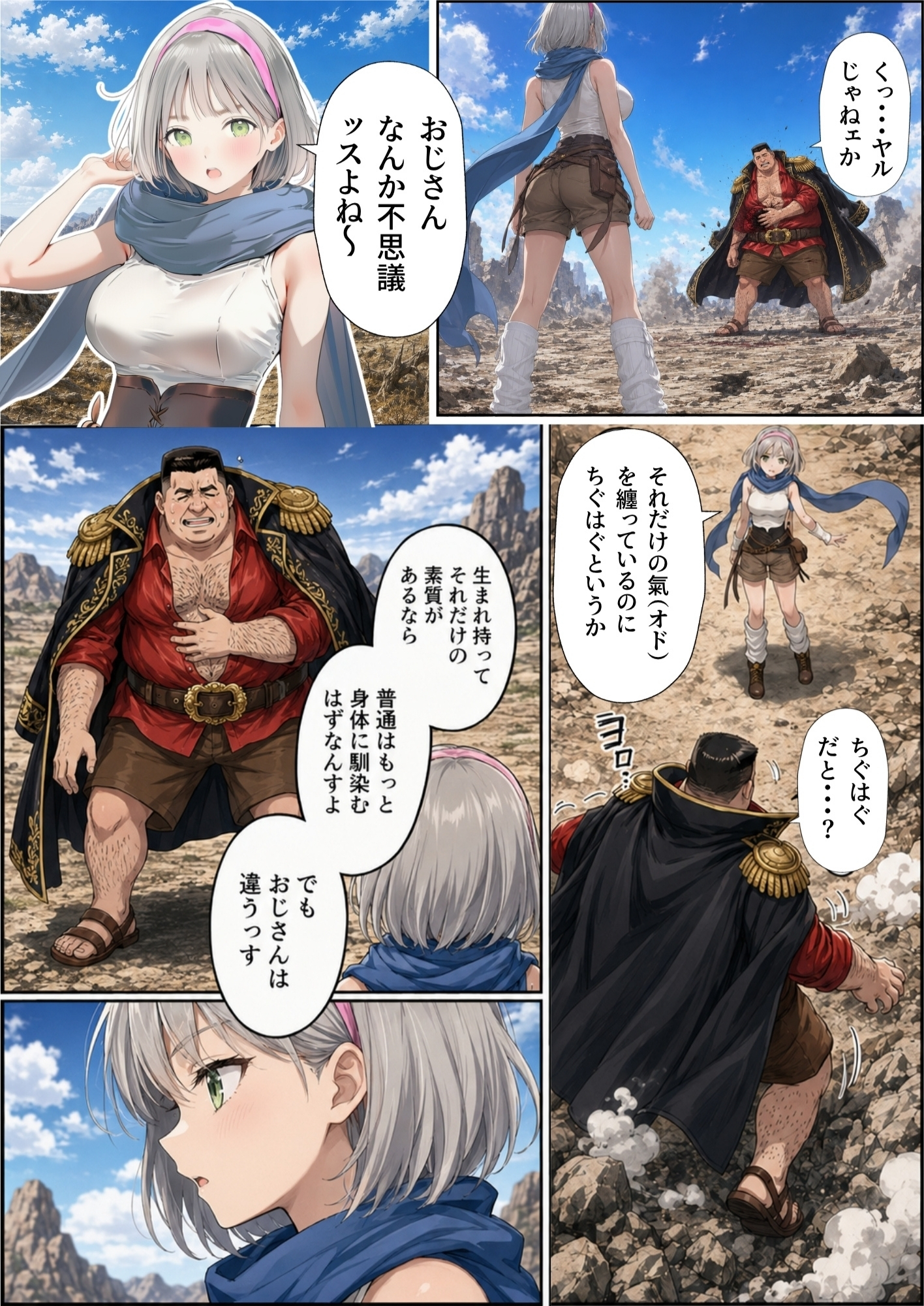 【銀髪の賞金稼ぎ編】追放された種付けおじさん、辺境でハーレム悪徳領主になる第2巻53