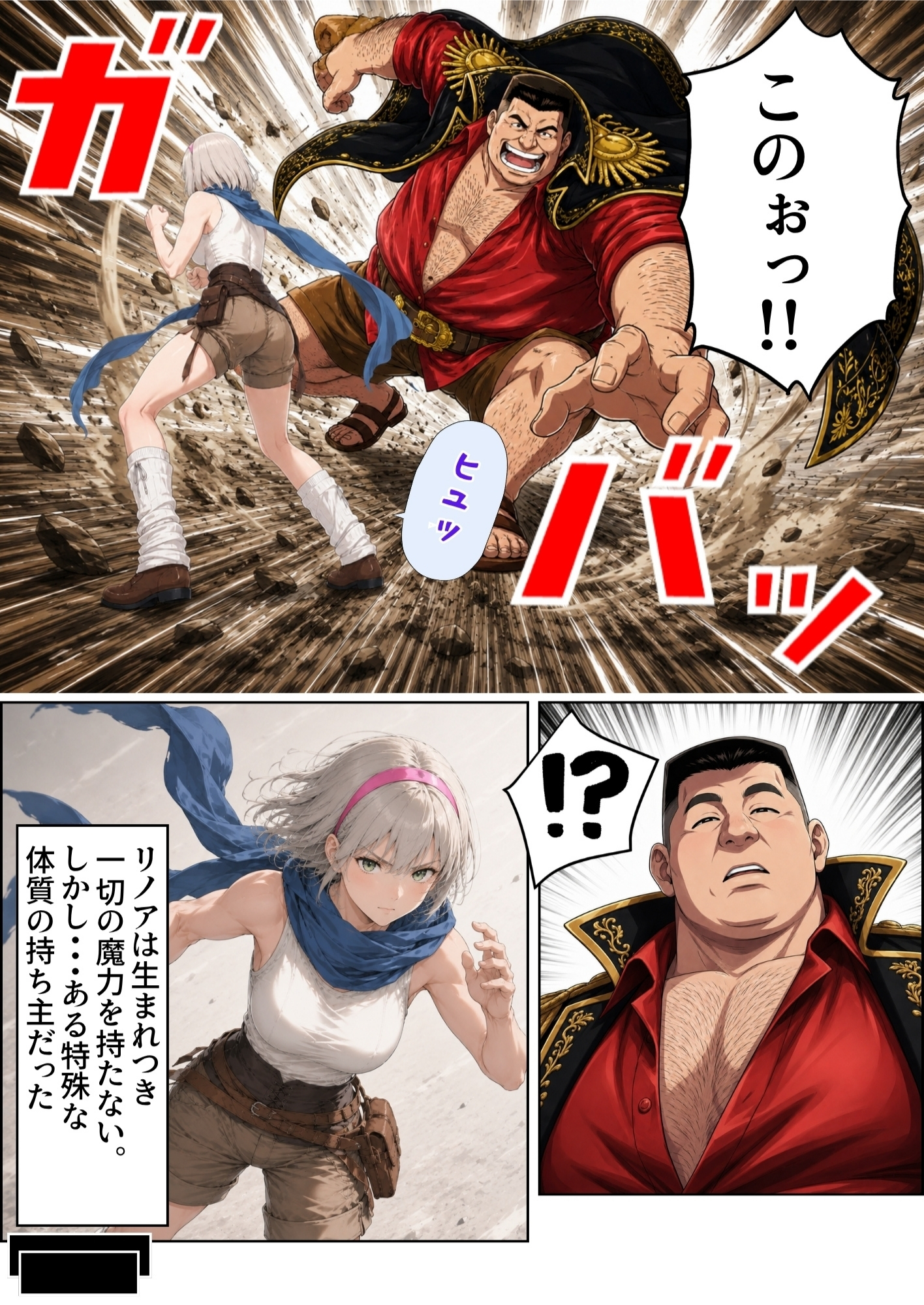 【銀髪の賞金稼ぎ編】追放された種付けおじさん、辺境でハーレム悪徳領主になる第2巻56