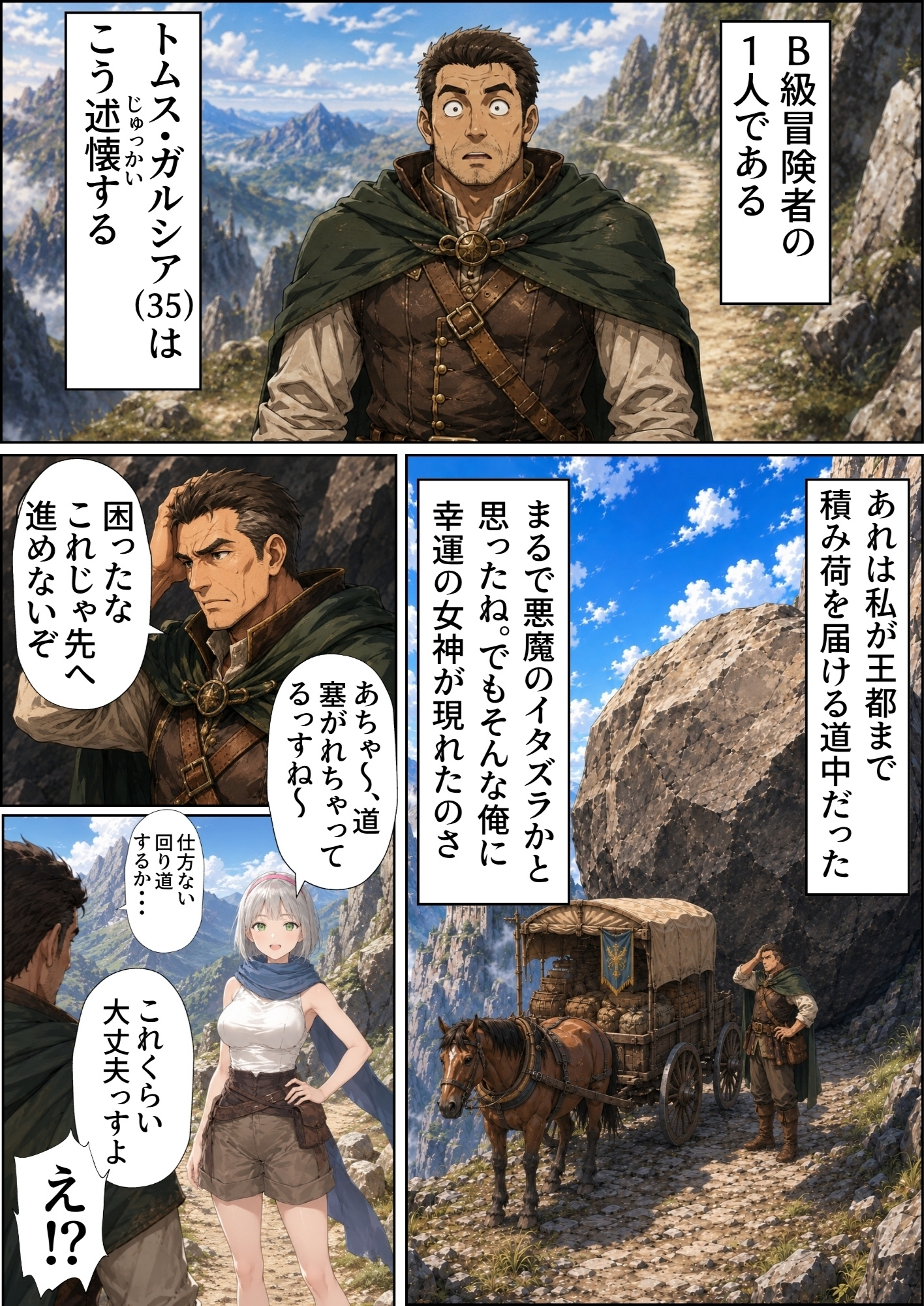 【銀髪の賞金稼ぎ編】追放された種付けおじさん、辺境でハーレム悪徳領主になる第2巻57