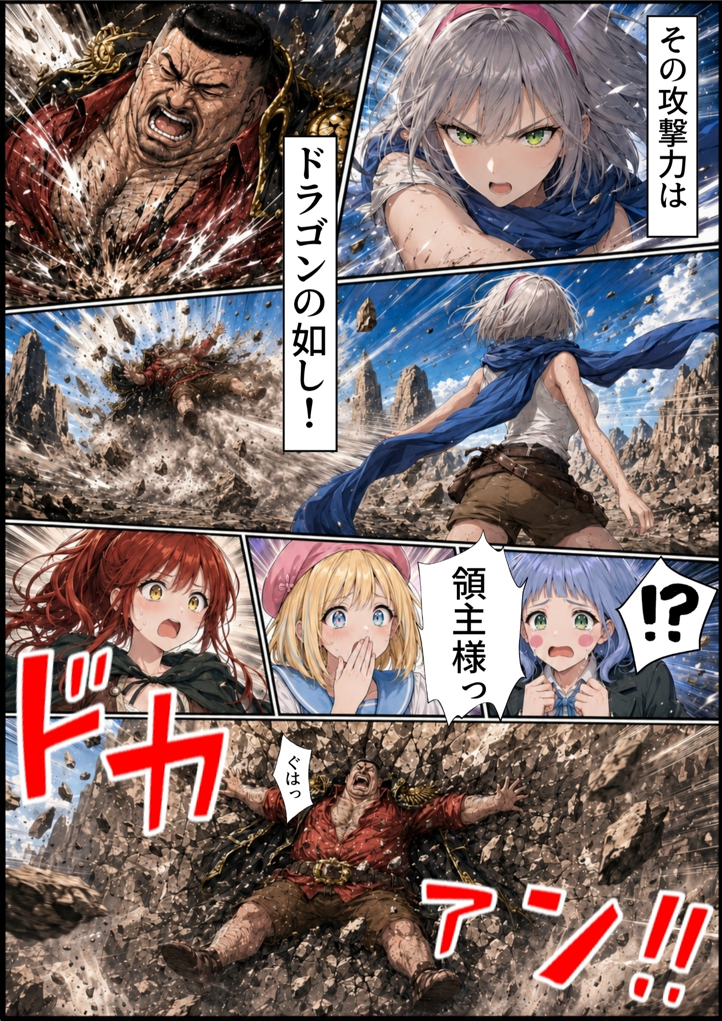 【銀髪の賞金稼ぎ編】追放された種付けおじさん、辺境でハーレム悪徳領主になる第2巻65