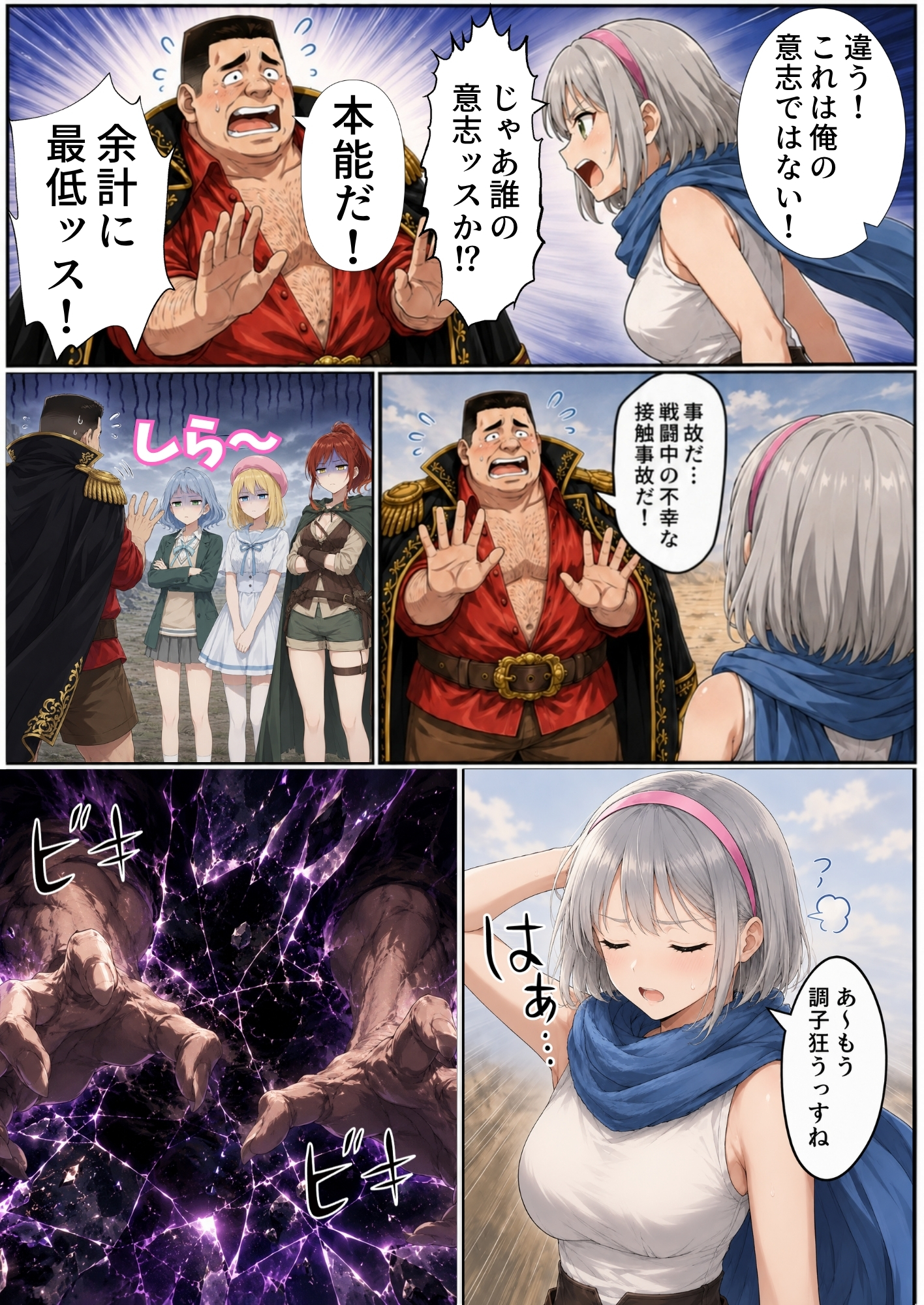 【銀髪の賞金稼ぎ編】追放された種付けおじさん、辺境でハーレム悪徳領主になる第2巻76