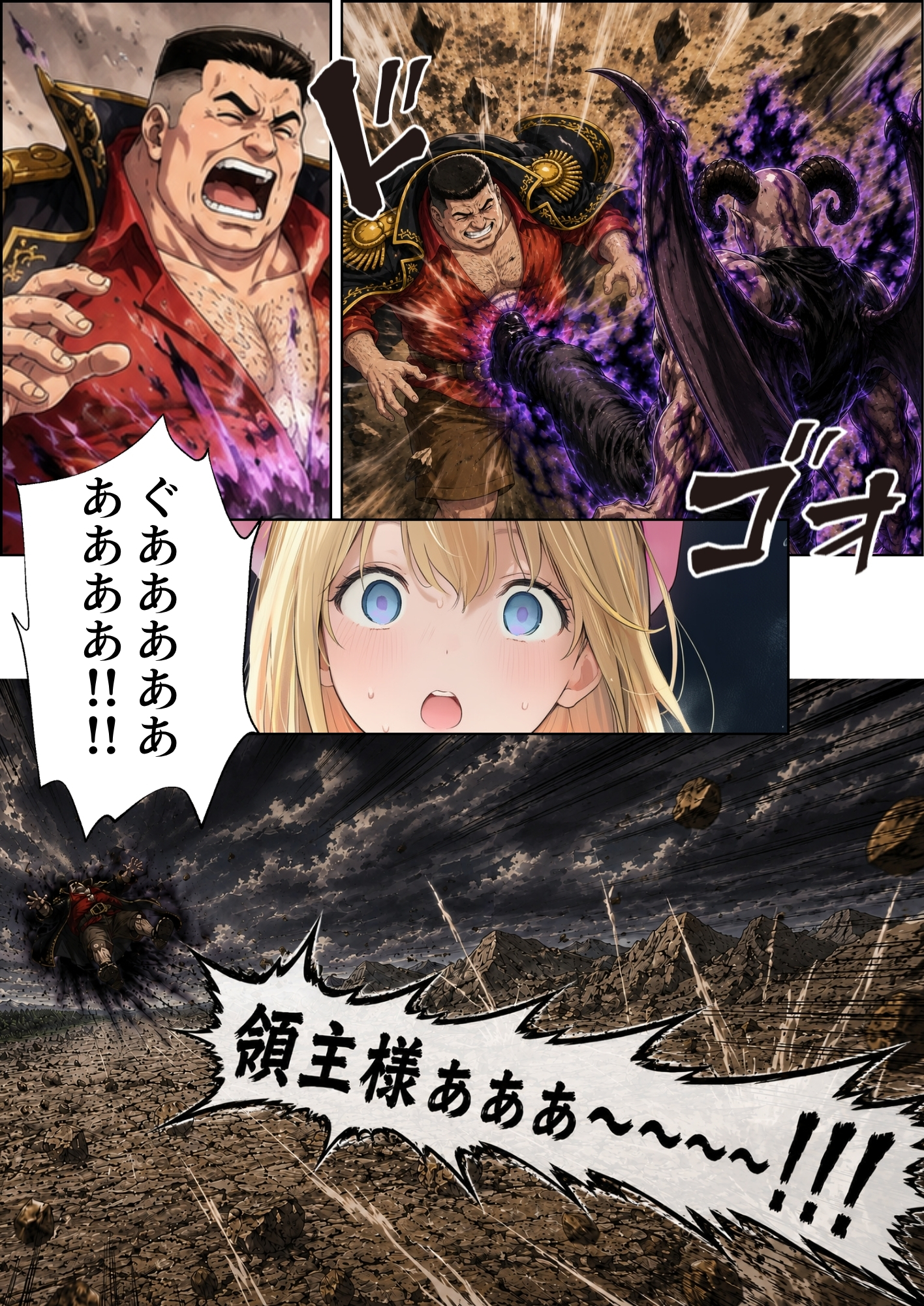 【銀髪の賞金稼ぎ編】追放された種付けおじさん、辺境でハーレム悪徳領主になる第2巻80