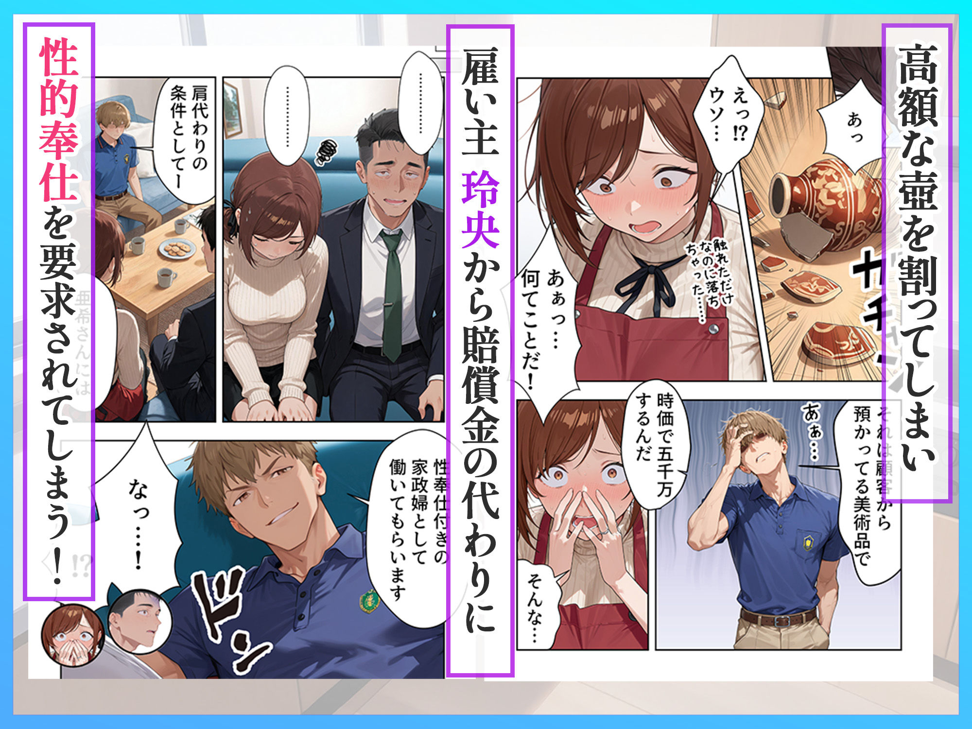 家事代行の人妻 寝取られた別れのビデオレター4