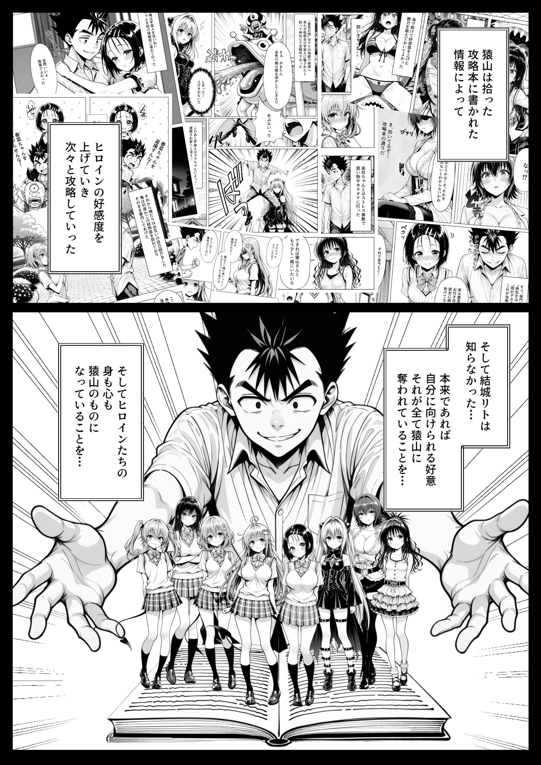 攻略本を手に入れた猿山が主人公になりました-EXTRA MODE-13