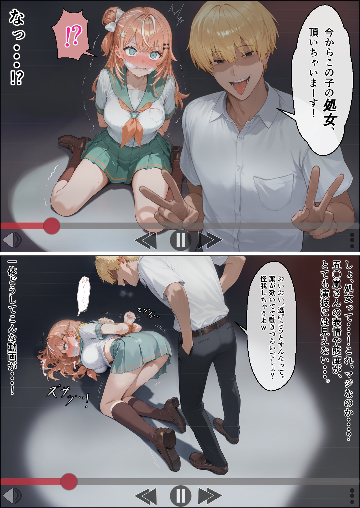 に〇さんじ学園祭 裏バニー喫茶へようこそ！ 後編42