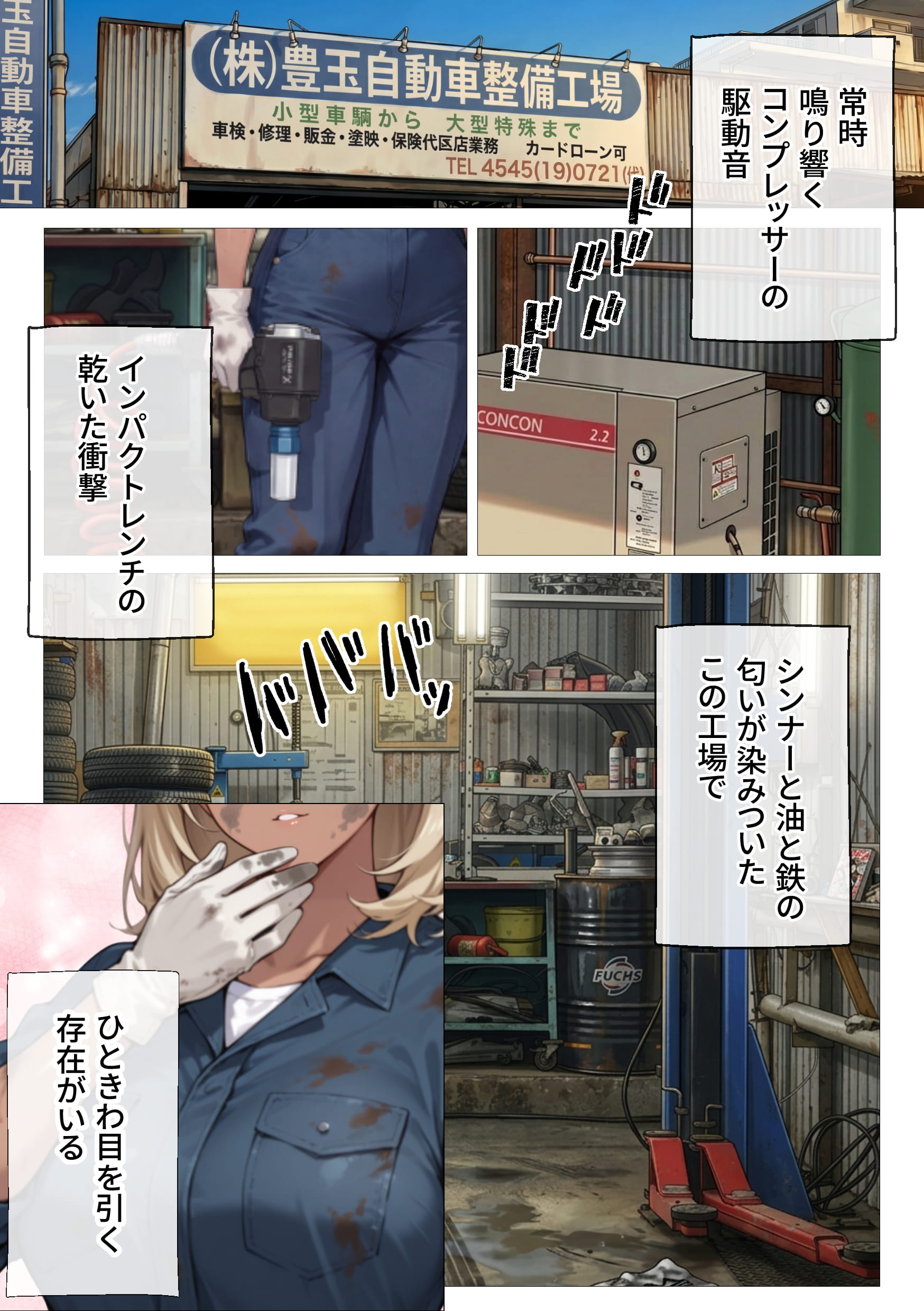 整備工場の爆乳ギャル先輩が実はエロ配信者だった話 〜新人整備士の俺だけが知る彼女の秘密〜11