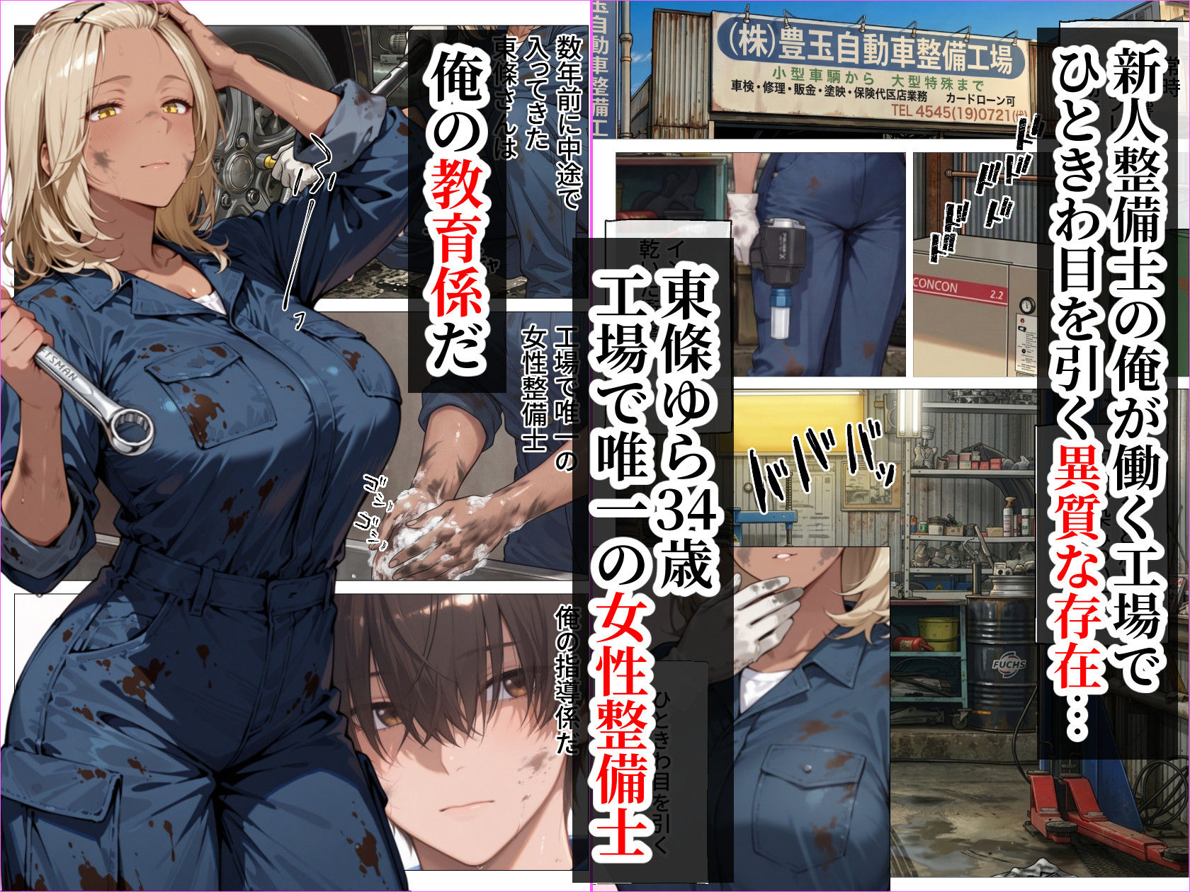 整備工場の爆乳ギャル先輩が実はエロ配信者だった話 〜新人整備士の俺だけが知る彼女の秘密〜3