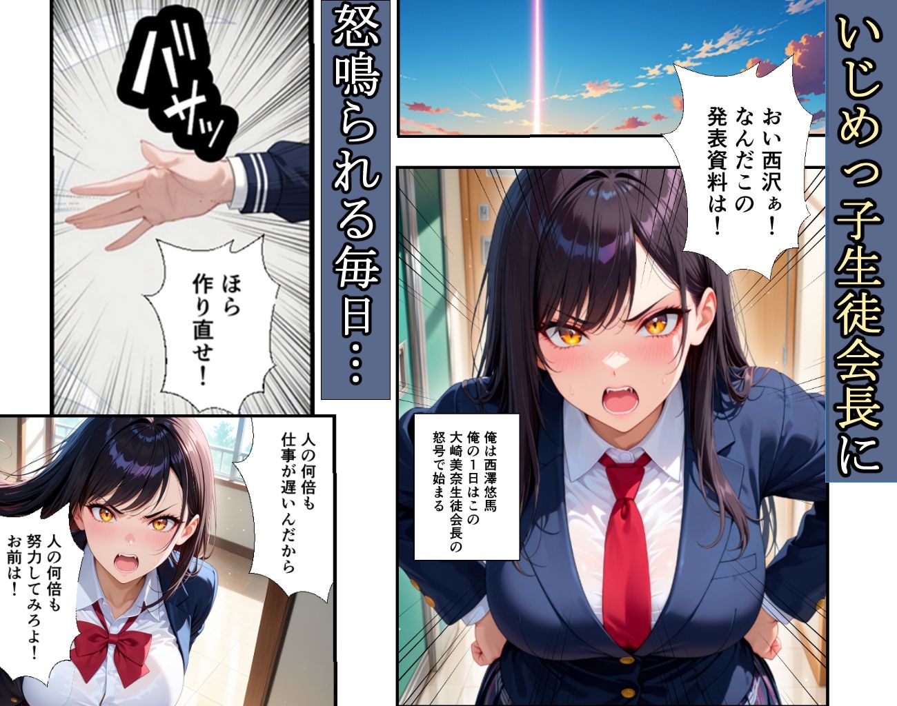 いじめっ子生徒会長 復讐NTR調教 〜弱みを握られて言いなりに〜2