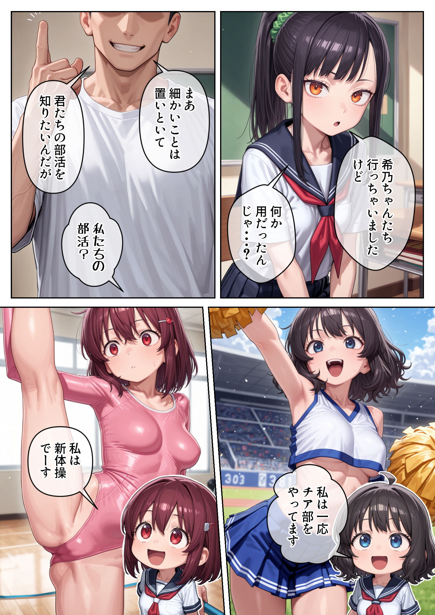 妹のクラスの身体検査に潜入してみた311