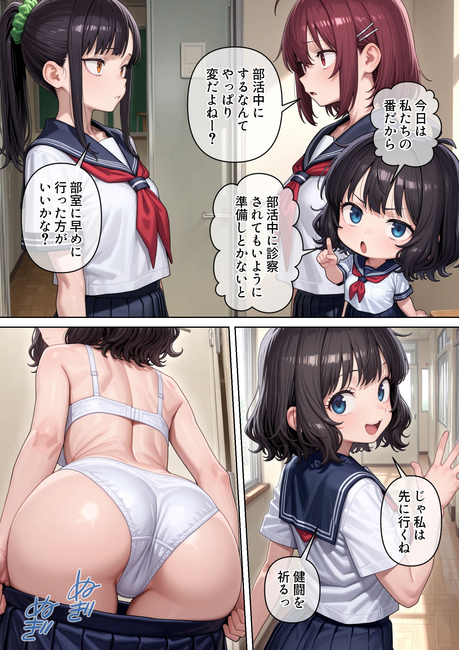 妹のクラスの身体検査に潜入してみた320