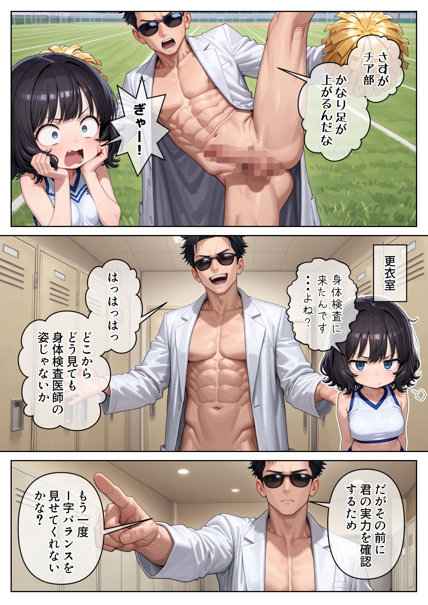 妹のクラスの身体検査に潜入してみた323