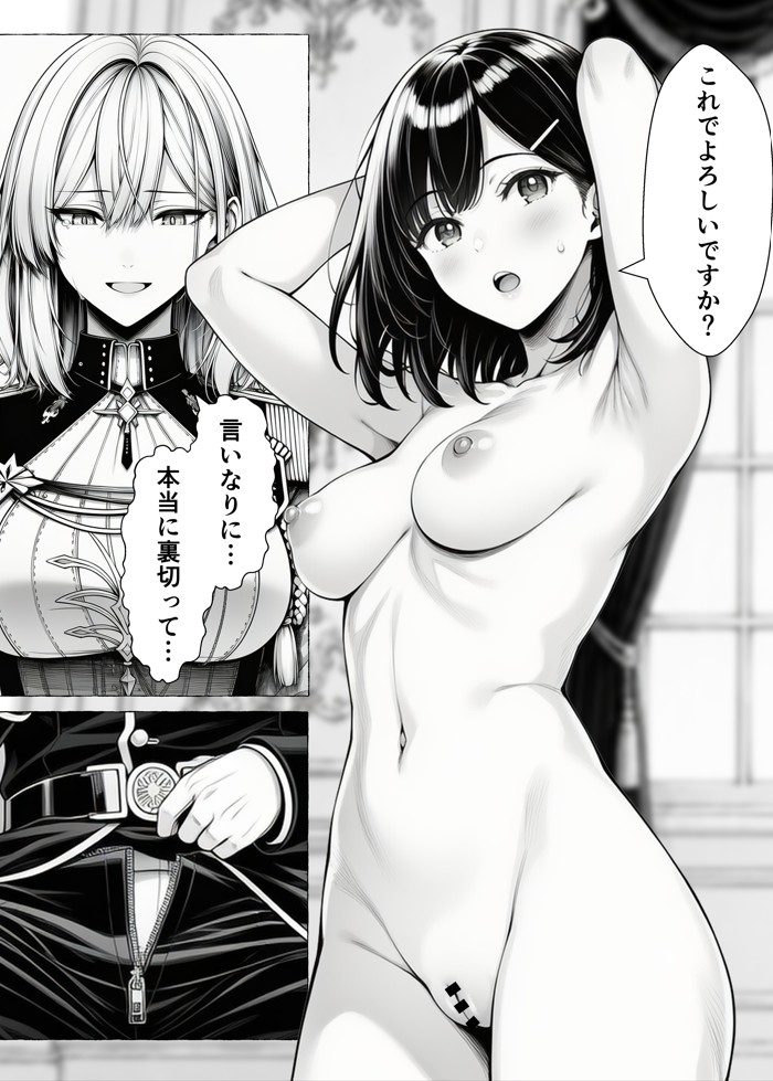 婚約者のいる敗戦国の王女が、信じた侍女に裏切られ気高い誇りごと男に堕とされるまで45