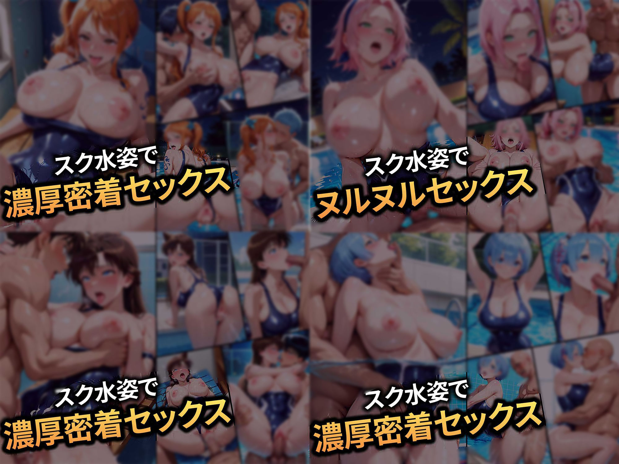 【合計1000ページ】生意気なカノジョたちを〇〇な方法で犯した話〜サ●ラ・ナ●・ら●・レ●の総集偏〜10