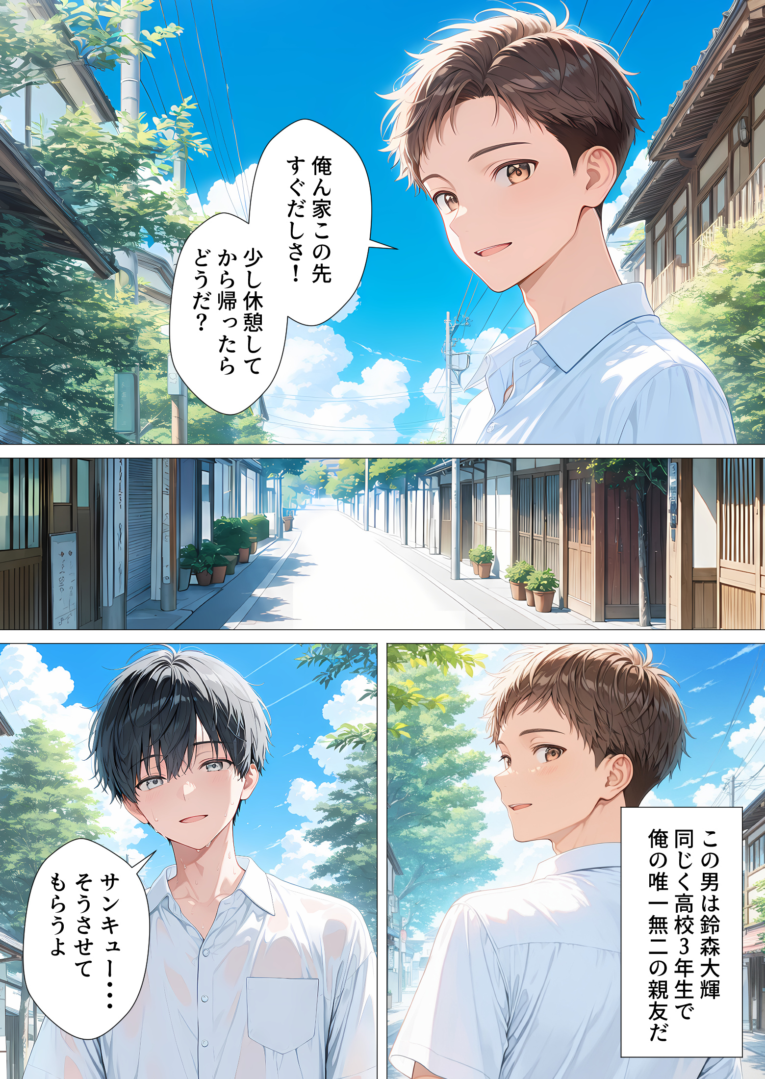 親友のお母さんに何度も種付けをした夏の夜13
