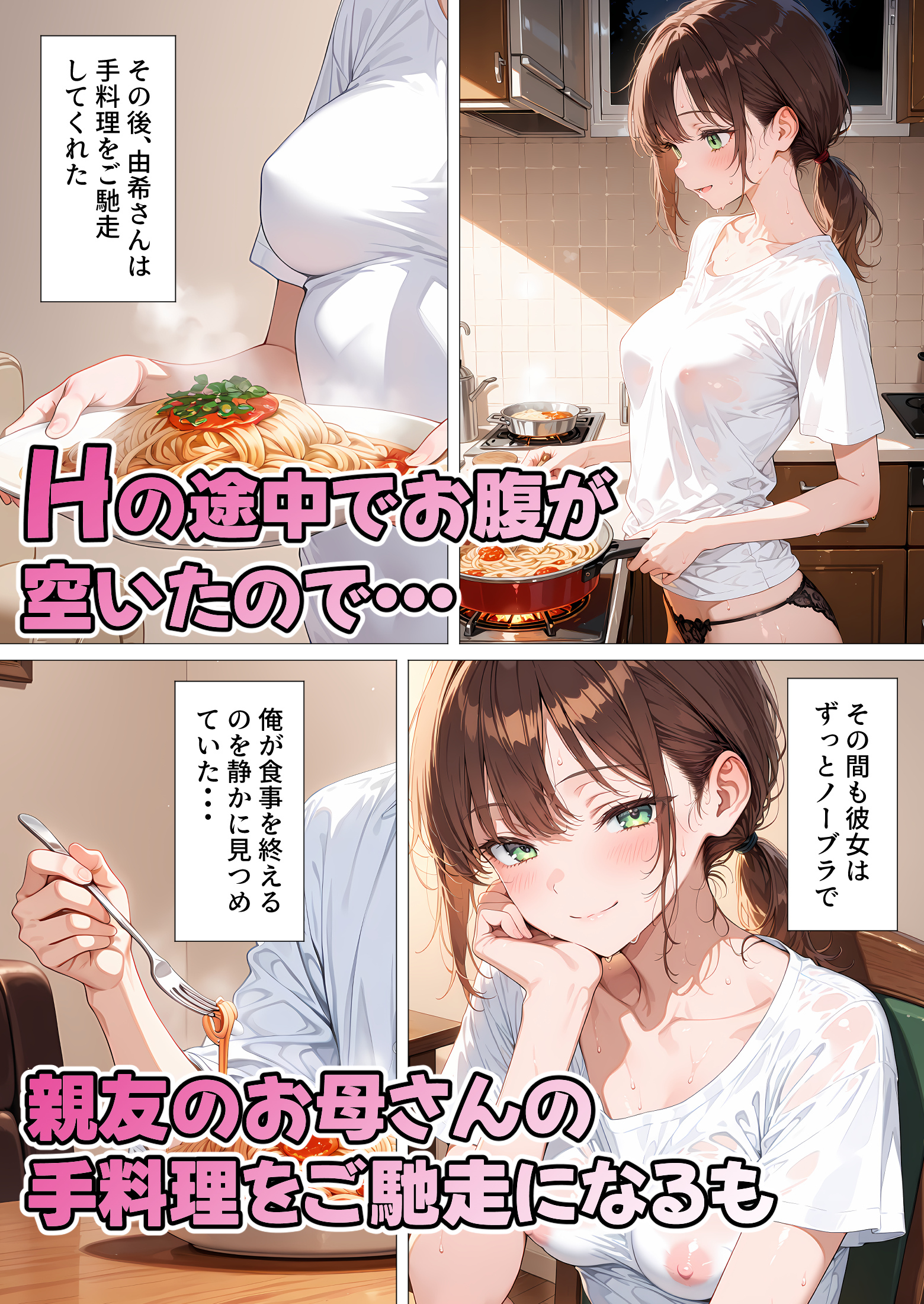 親友のお母さんに何度も種付けをした夏の夜49