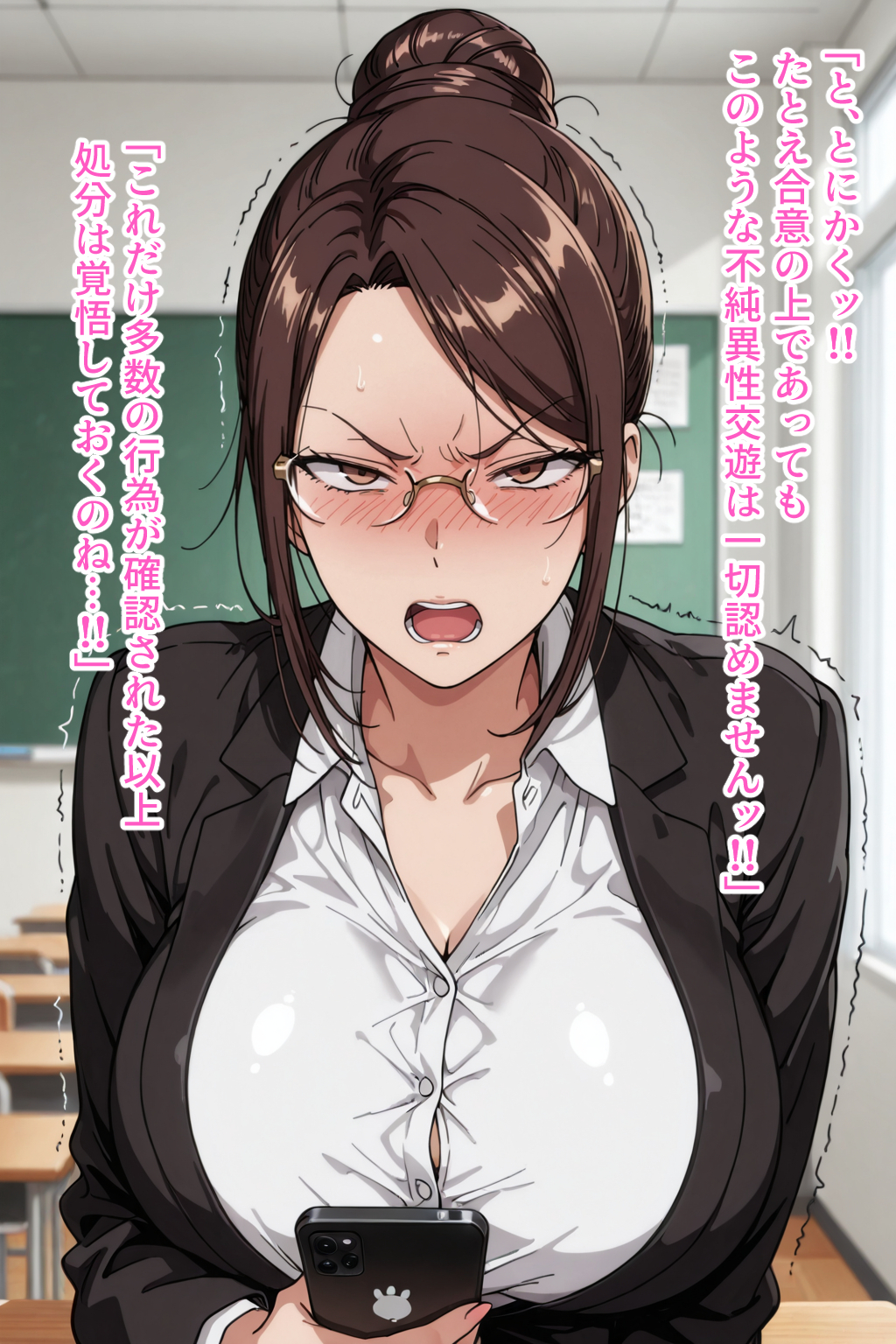 僕の催●ハーレム4 〜女教師編 厳しい先生も優しい人妻先生もまとめて僕の生オナホ〜44