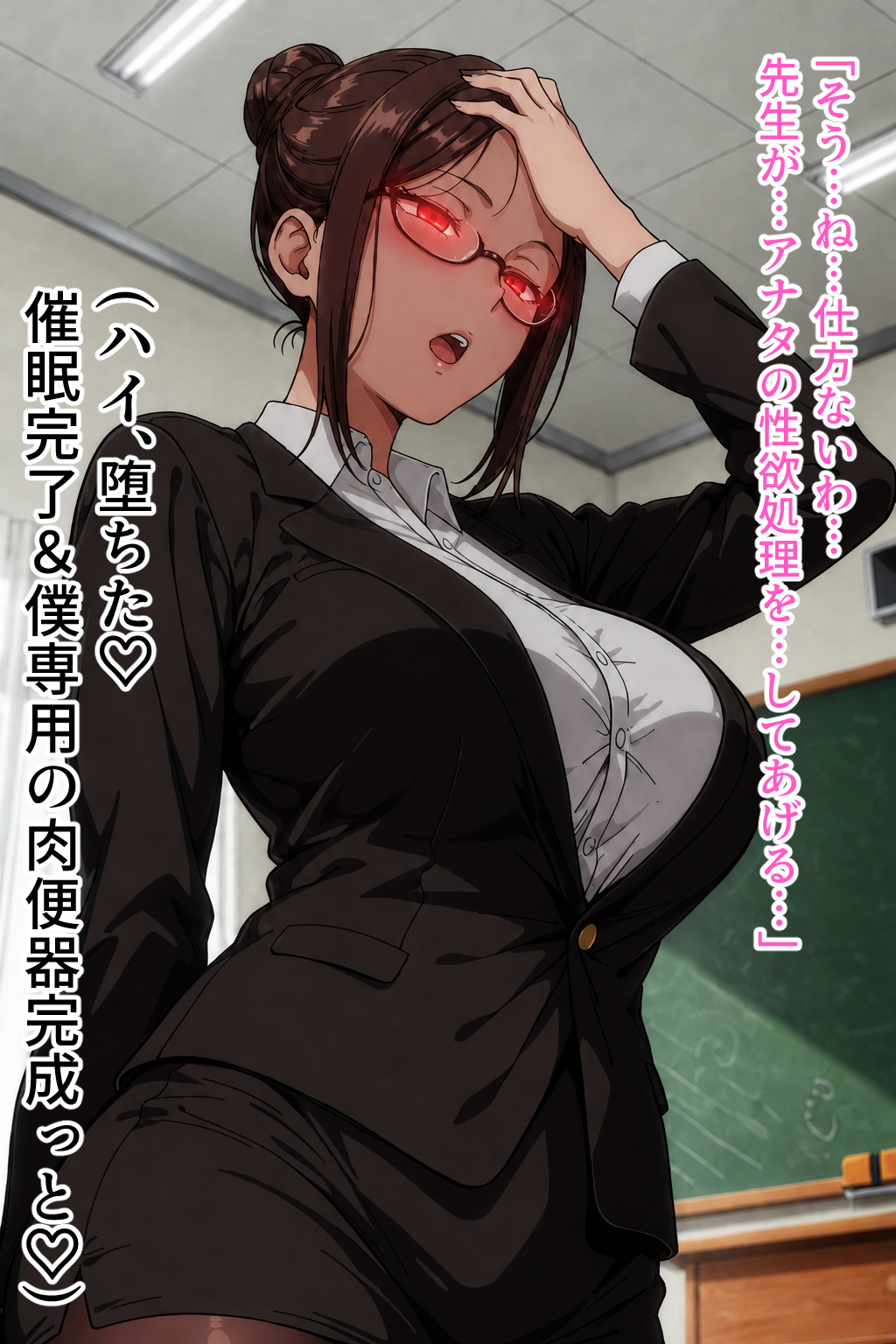 僕の催●ハーレム4 〜女教師編 厳しい先生も優しい人妻先生もまとめて僕の生オナホ〜52