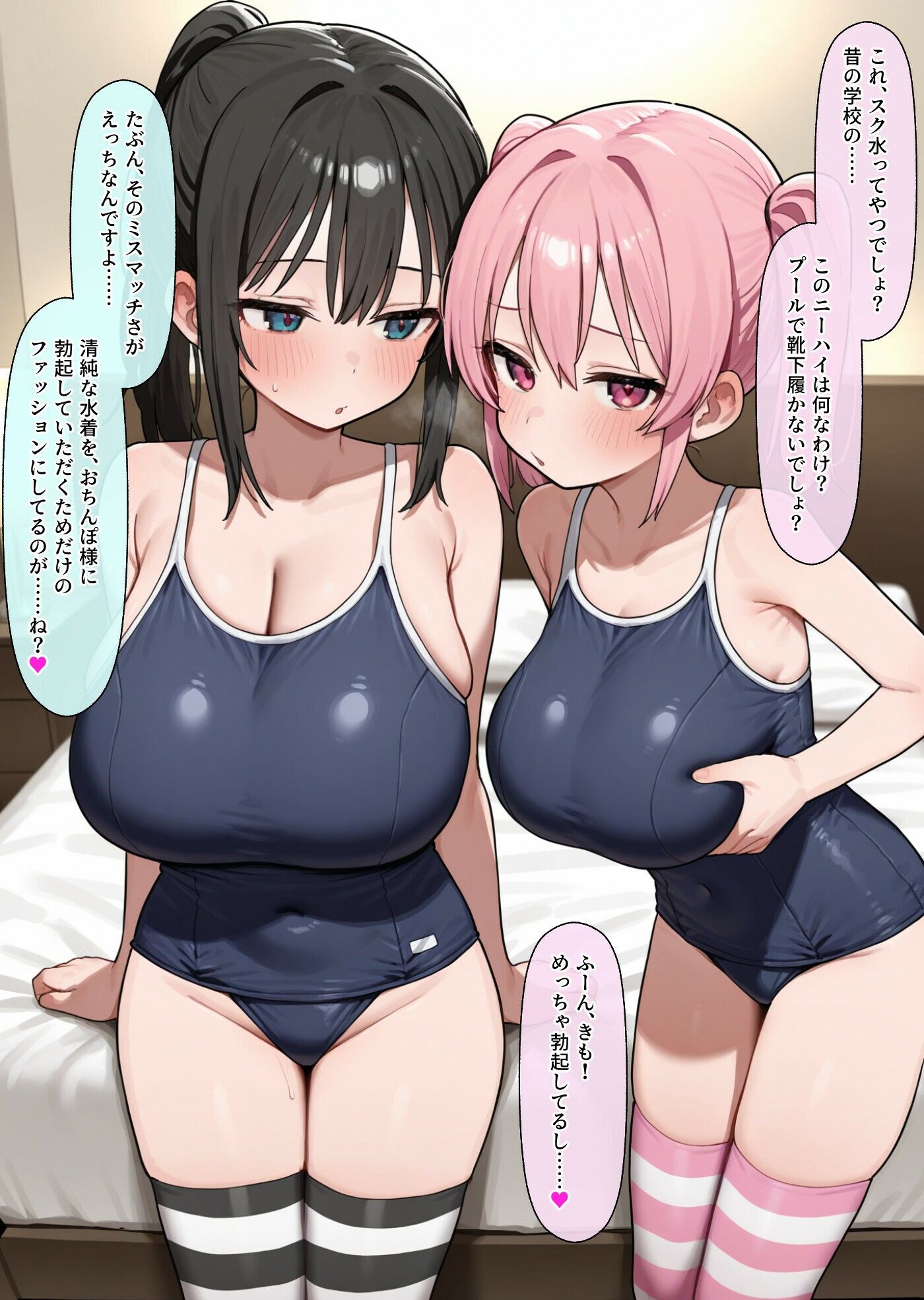 乳だけ育った娘とヤりたい！2