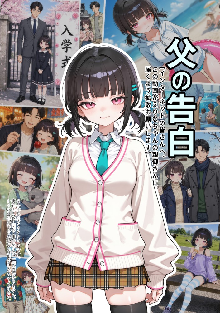 父の告白【インターネットの皆さんへ。この動画がえりなちゃんの親御さんに届くよう拡散お願いします】12