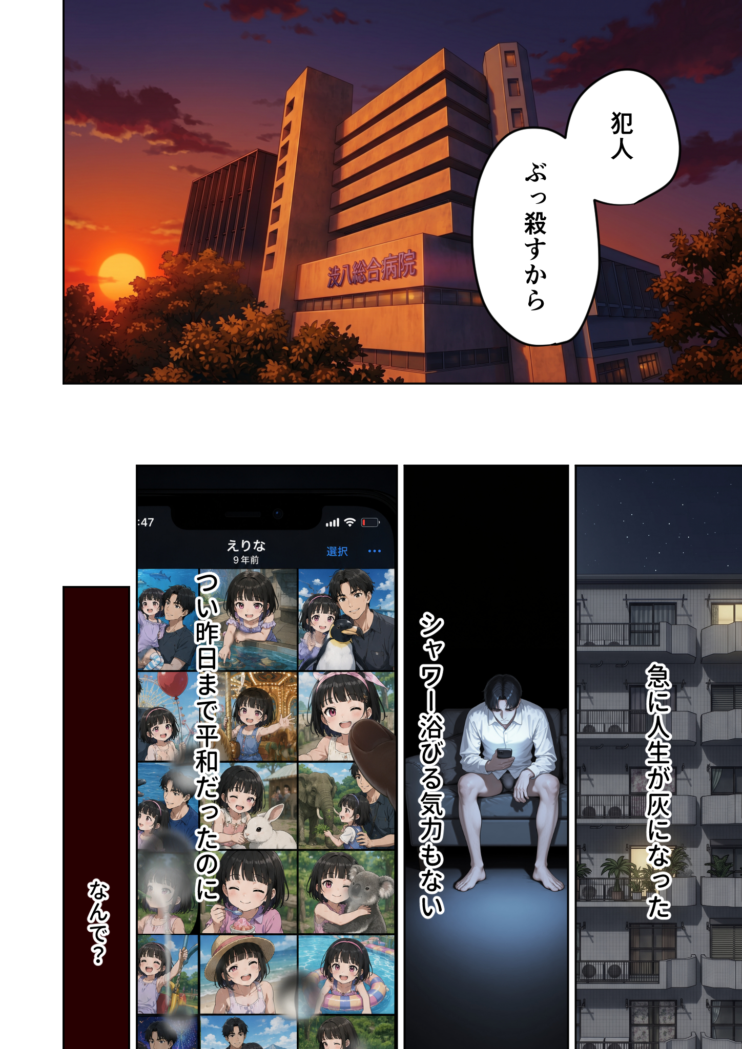 父の告白【インターネットの皆さんへ。この動画がえりなちゃんの親御さんに届くよう拡散お願いします】24