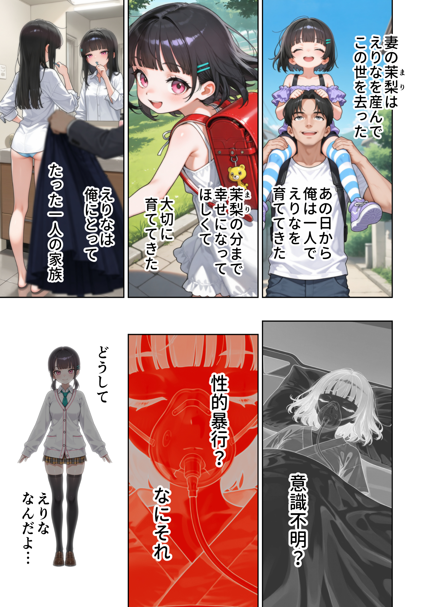 父の告白【インターネットの皆さんへ。この動画がえりなちゃんの親御さんに届くよう拡散お願いします】25