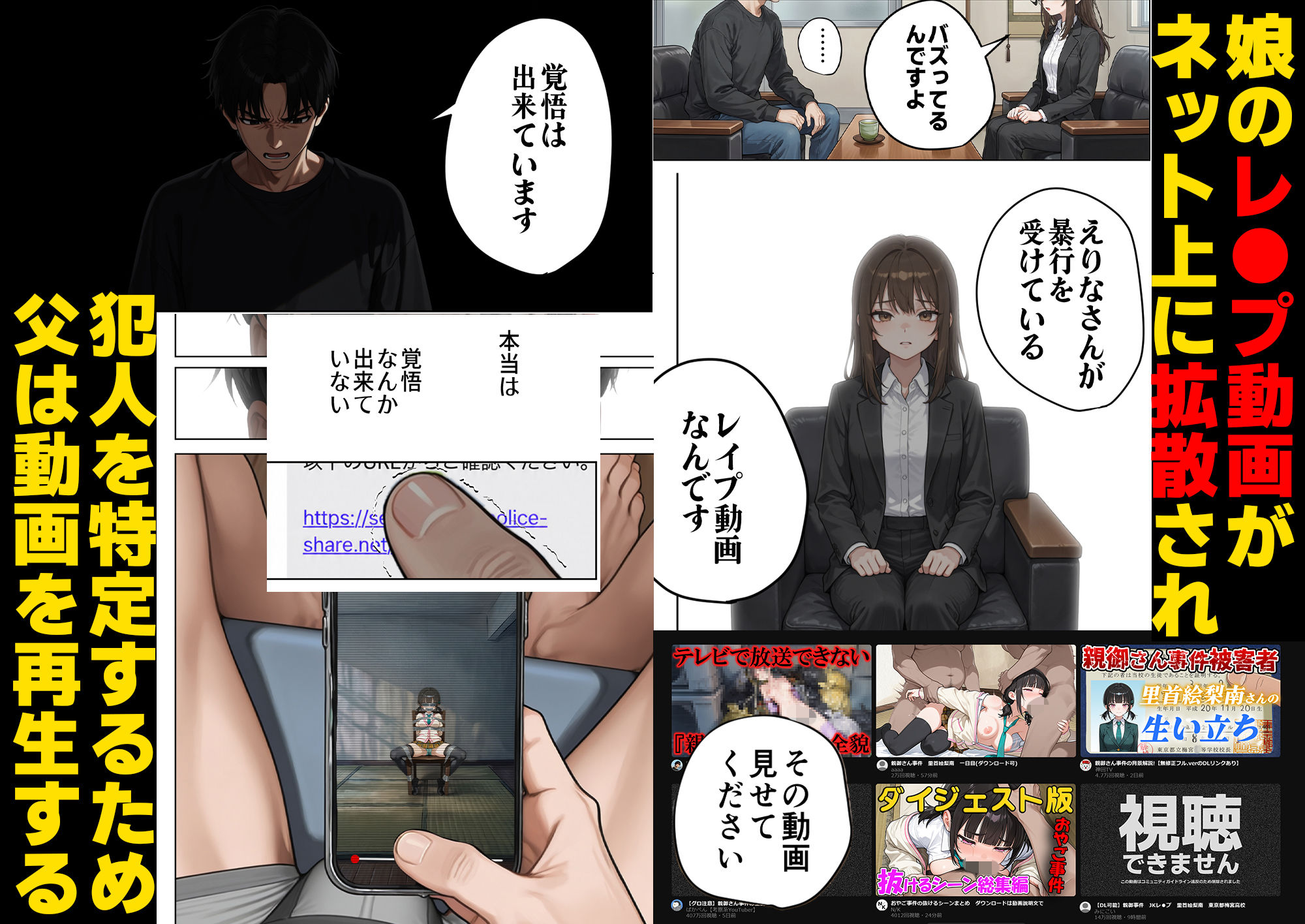 父の告白【インターネットの皆さんへ。この動画がえりなちゃんの親御さんに届くよう拡散お願いします】3