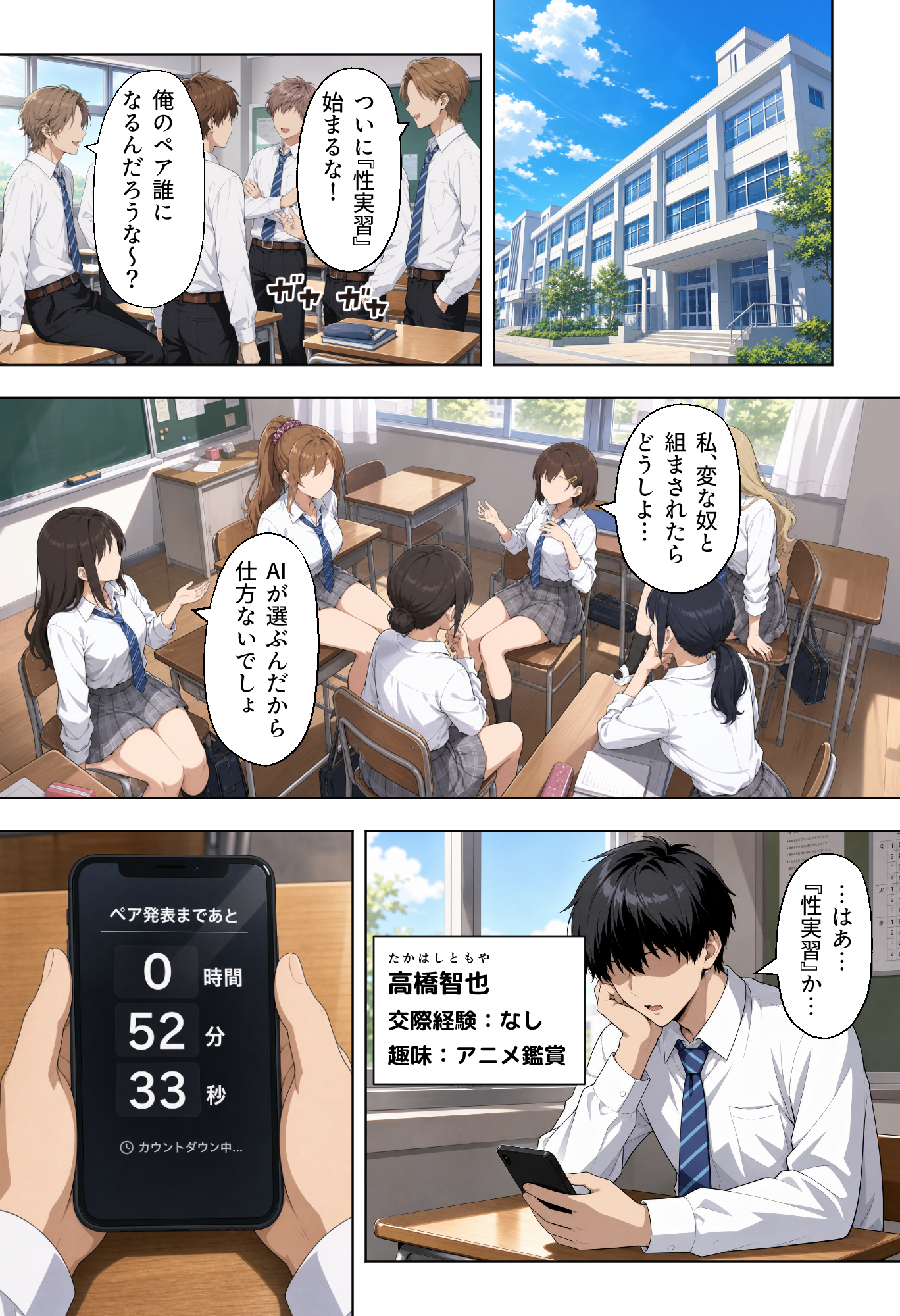 童貞の俺が性実習の授業で彼氏持ち一軍ギャルと遺伝子相性SSSだった件12