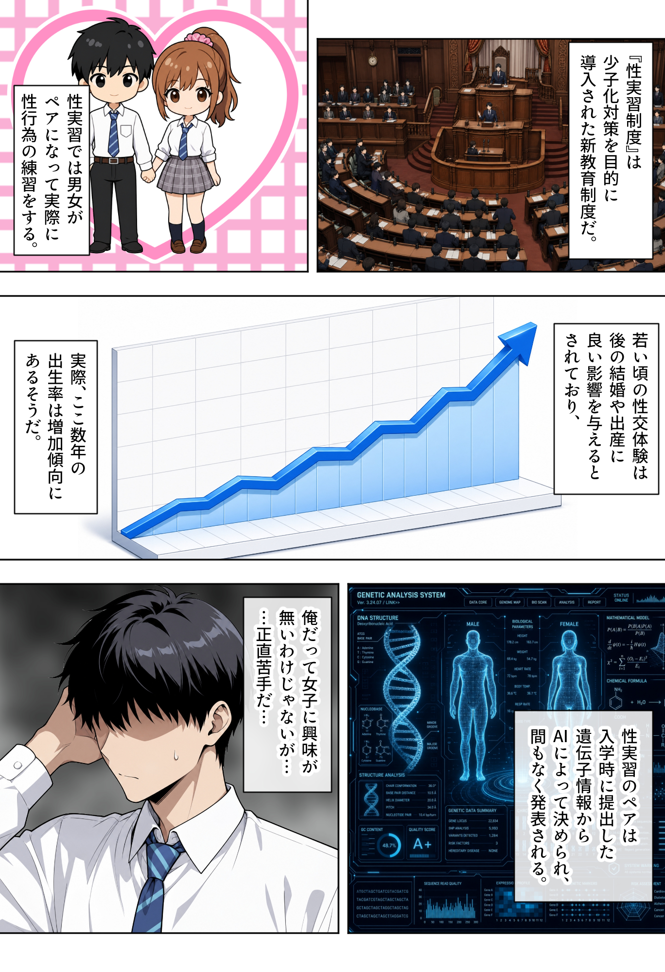 童貞の俺が性実習の授業で彼氏持ち一軍ギャルと遺伝子相性SSSだった件13