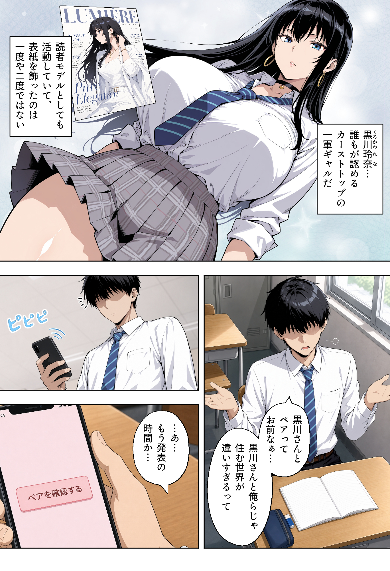 童貞の俺が性実習の授業で彼氏持ち一軍ギャルと遺伝子相性SSSだった件16