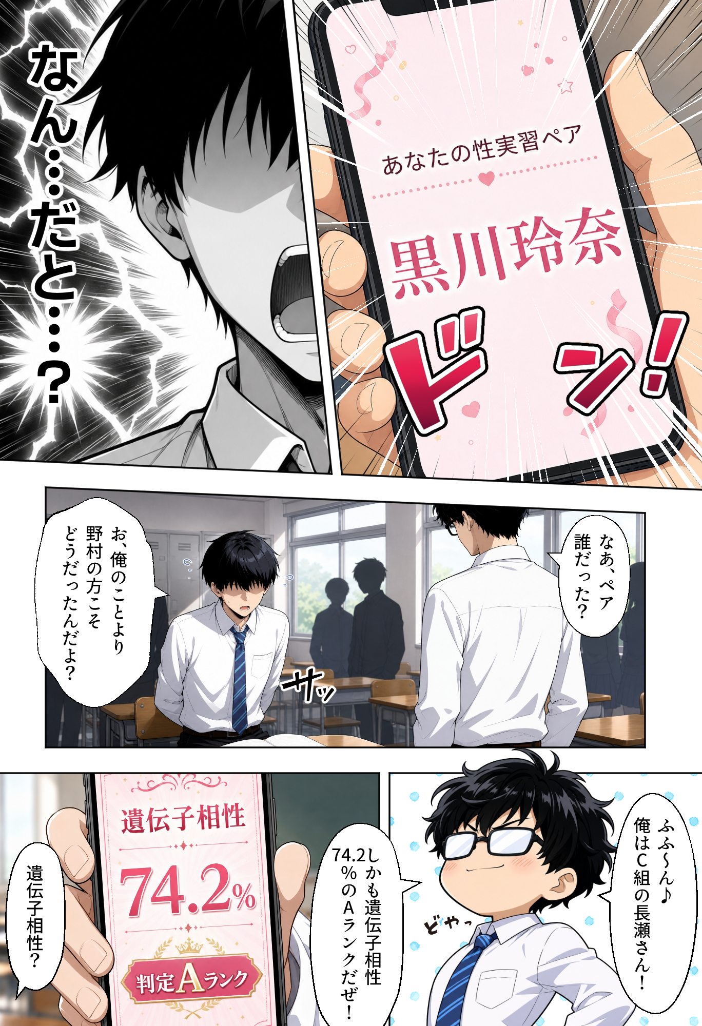 童貞の俺が性実習の授業で彼氏持ち一軍ギャルと遺伝子相性SSSだった件17