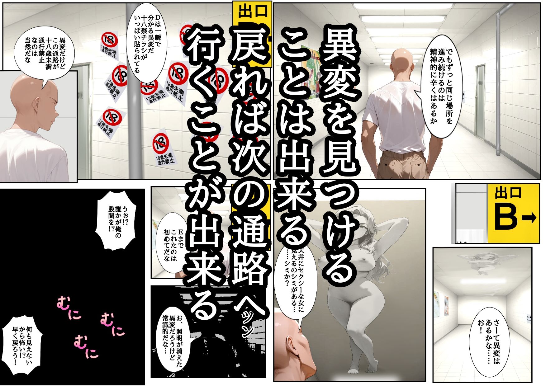 H番出口 見つけた異変がエロ過ぎて戻れない23