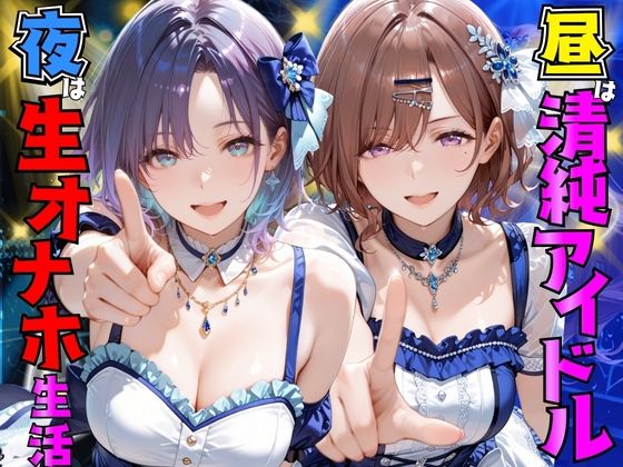 昼はアイドル夜は生オナホ生活 浅●透＆樋●円香[AI極楽クラブ]｜無料で読めるエロ漫画