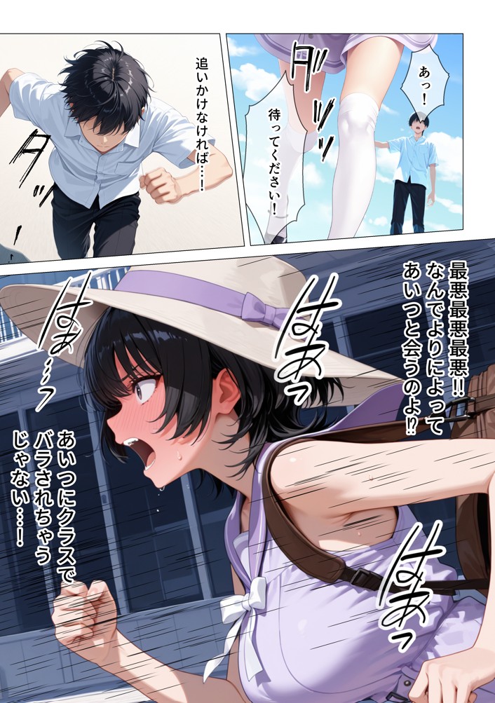 隠れオタクな一軍ギャルの秘密を受け入れたら、マンガの続きをセックスで実演する事になった32